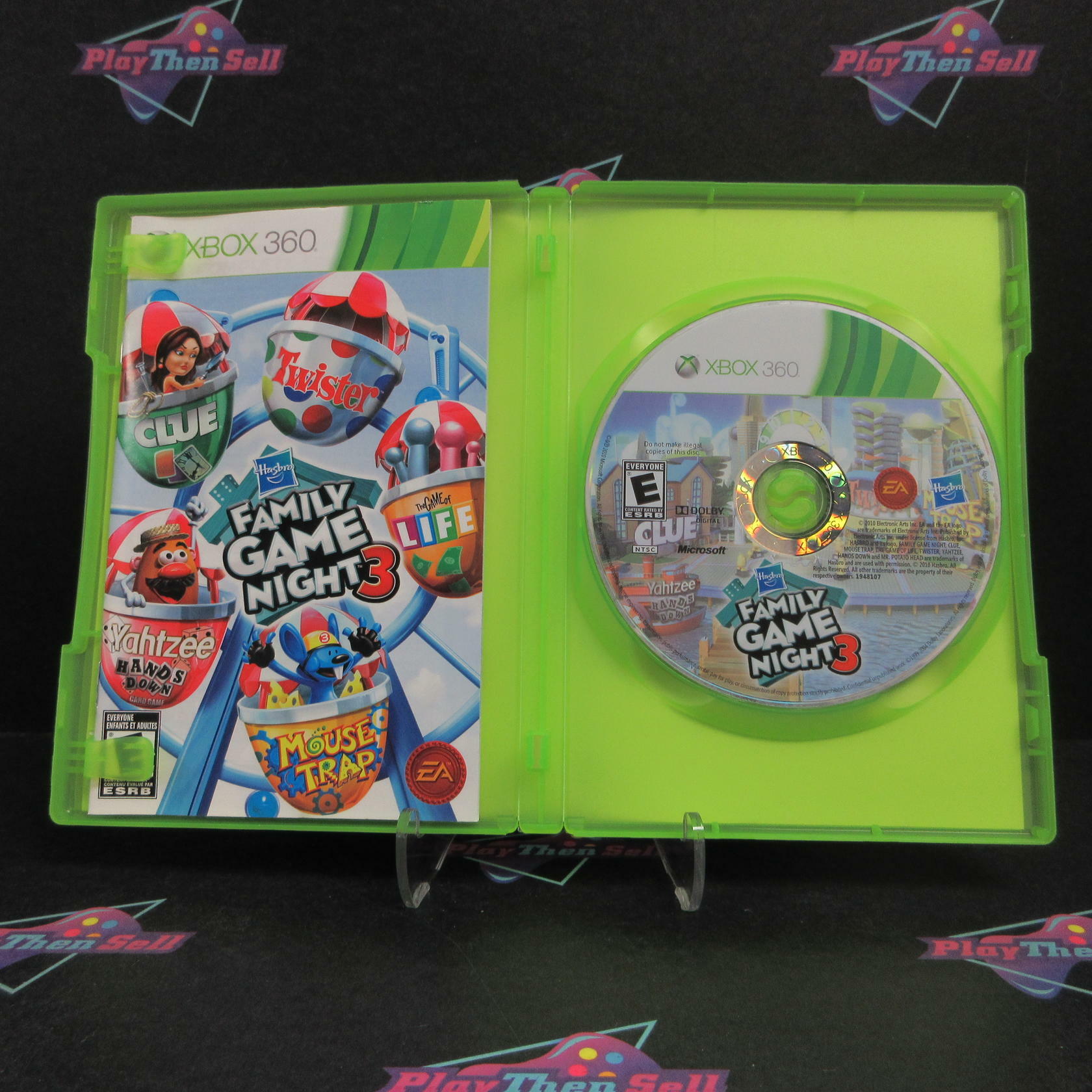 Hasbro Family Game Night 3 Xbox 360 Complete - Excellent