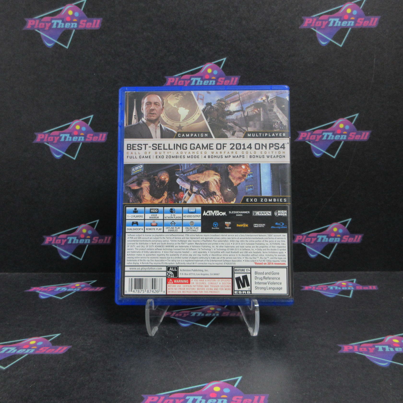 Call of Duty Advanced Warfare Gold Edition PS4 PlayStation 4 CIB - Refurbished