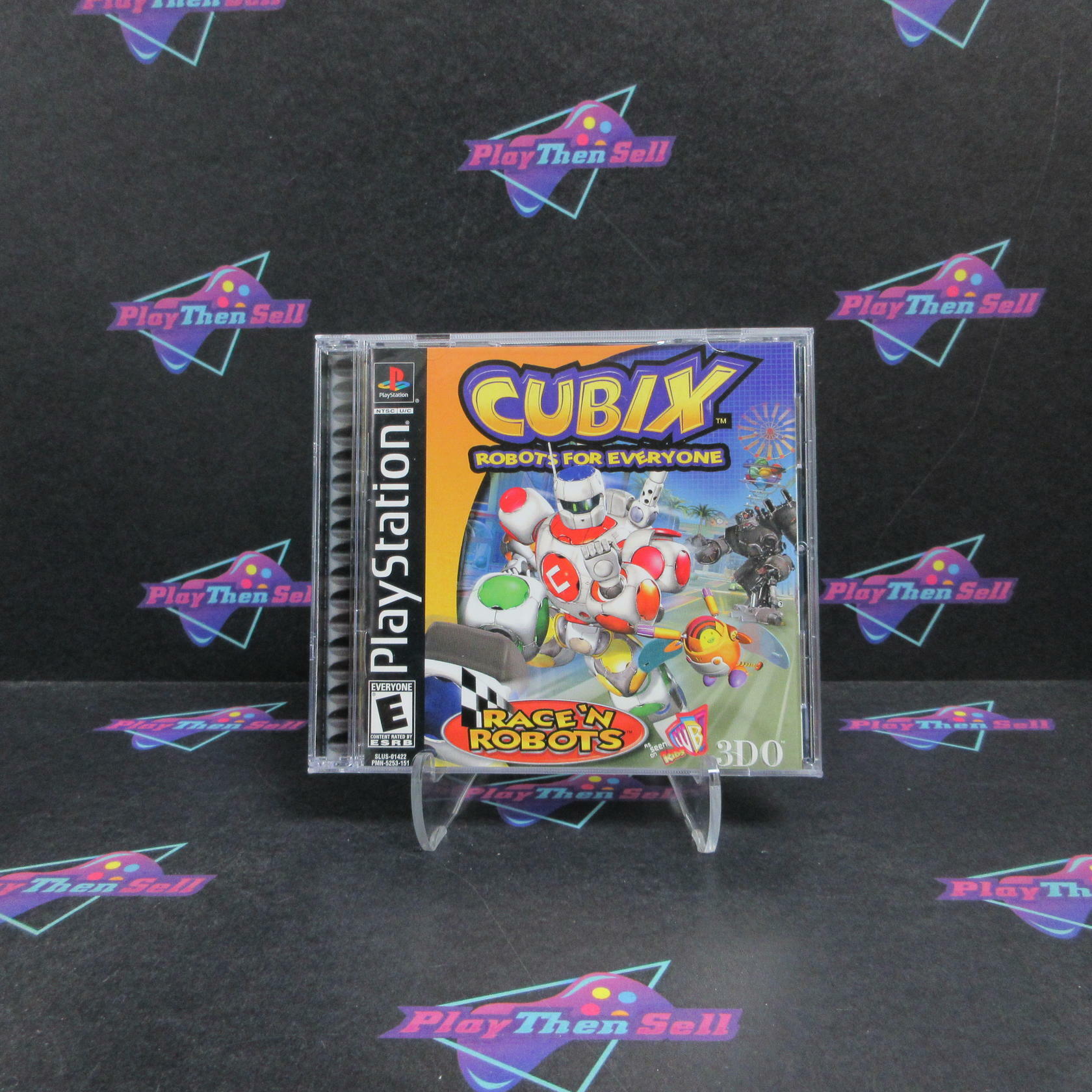 Cubix Robots for Everyone Race 'N Robots PS1 PlayStation 1 Complete - Refurbished