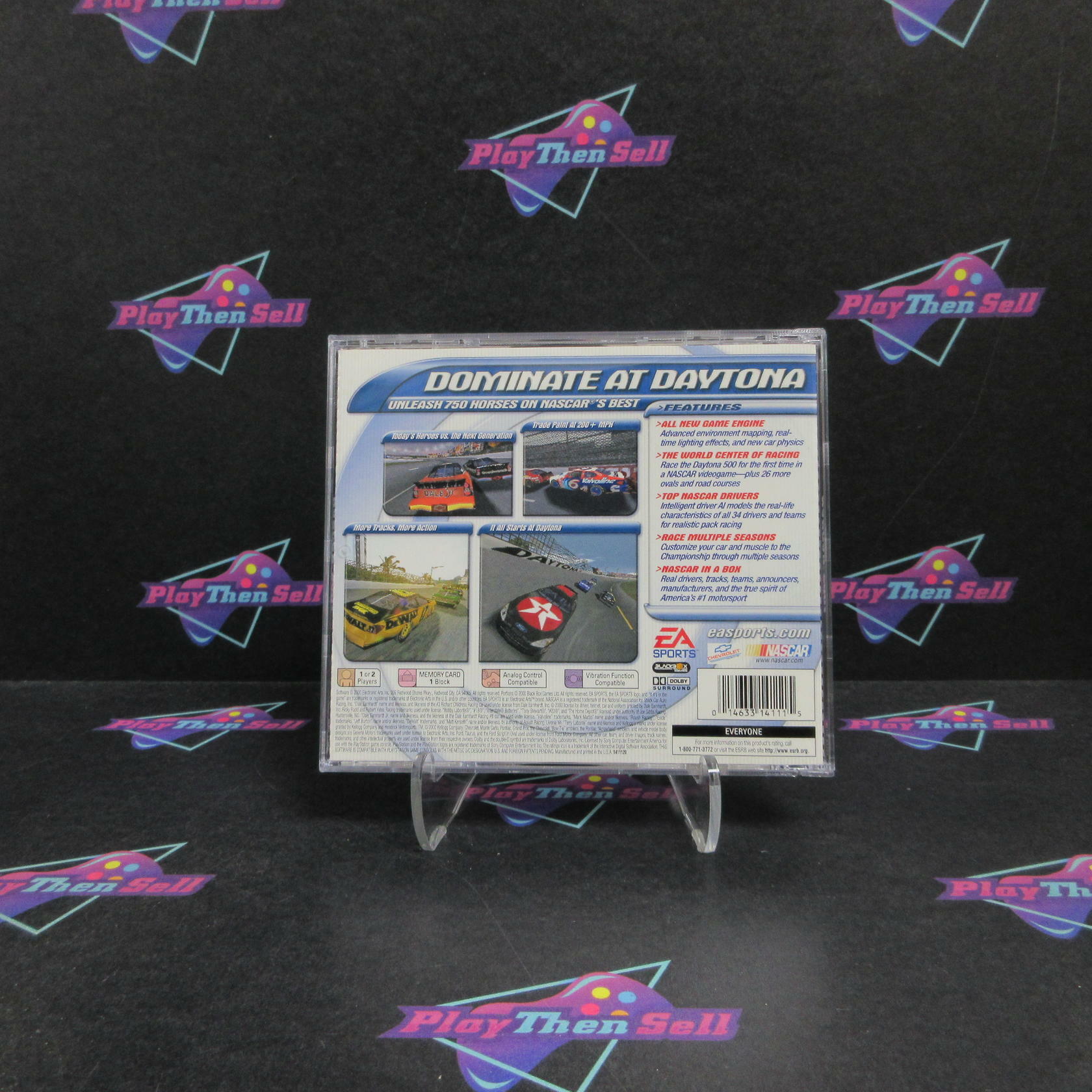 NASCAR 2001 PS1 PlayStation 1 Complete - Refurbished