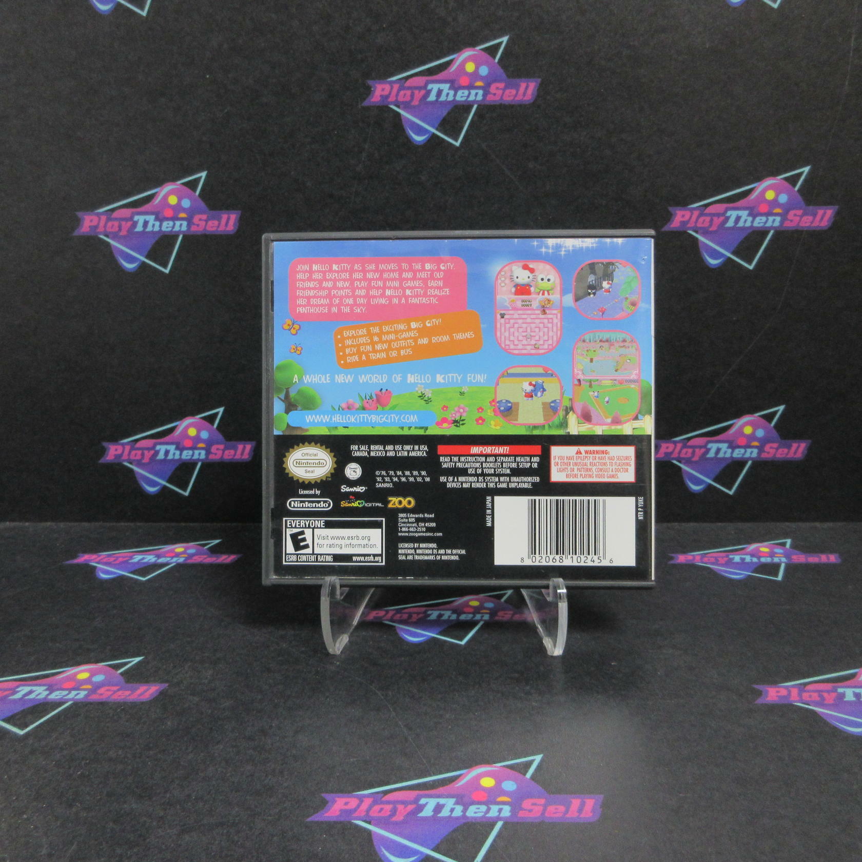 Hello Kitty Big City Dreams Nintendo DS Complete - Very Good