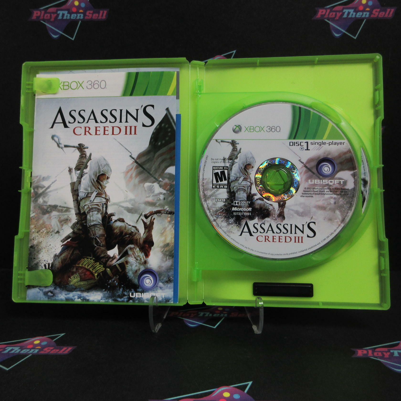 Assassin's Creed III Walmart Edition Xbox 360 Complete - Very Good