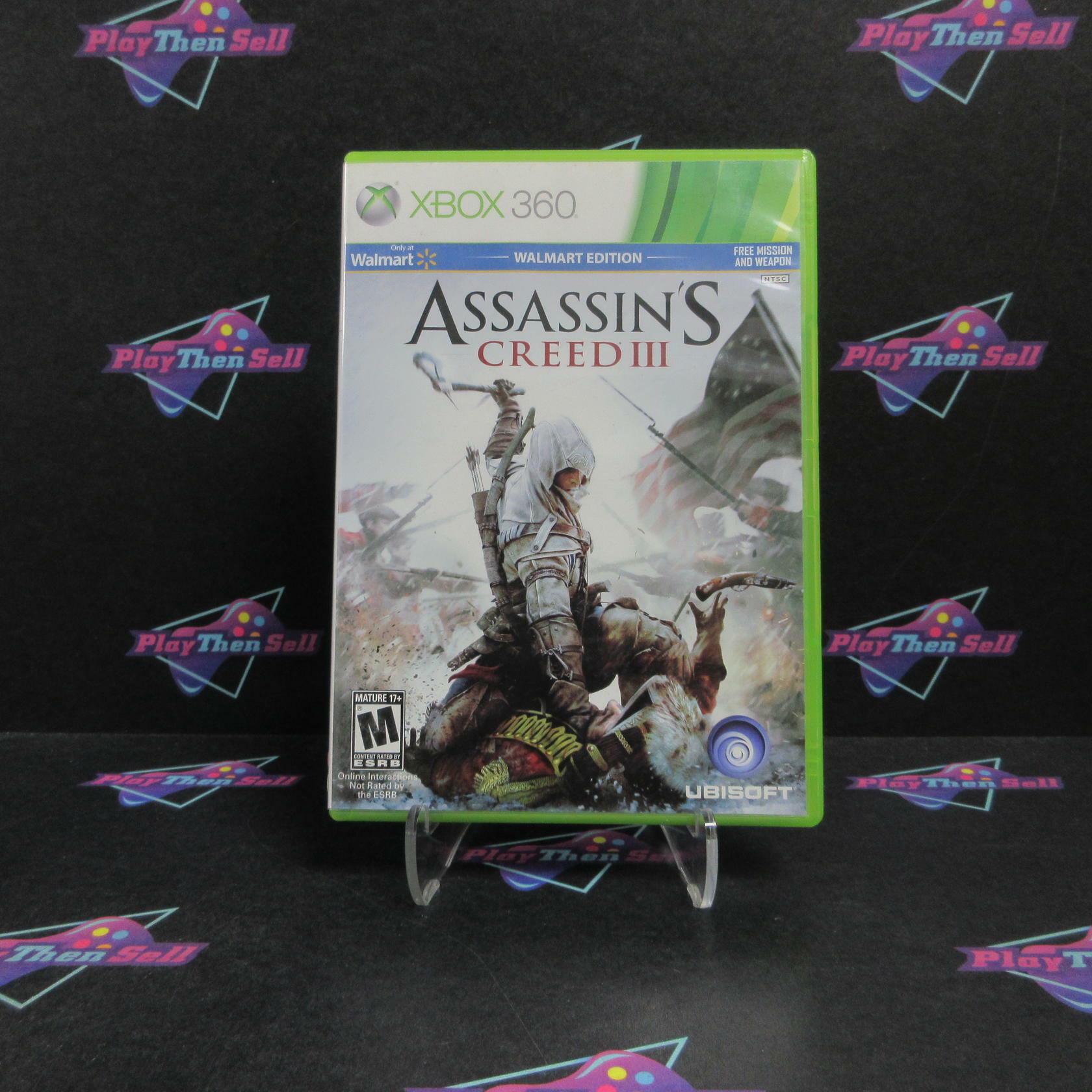 Assassin's Creed III Walmart Edition Xbox 360 Complete - Very Good