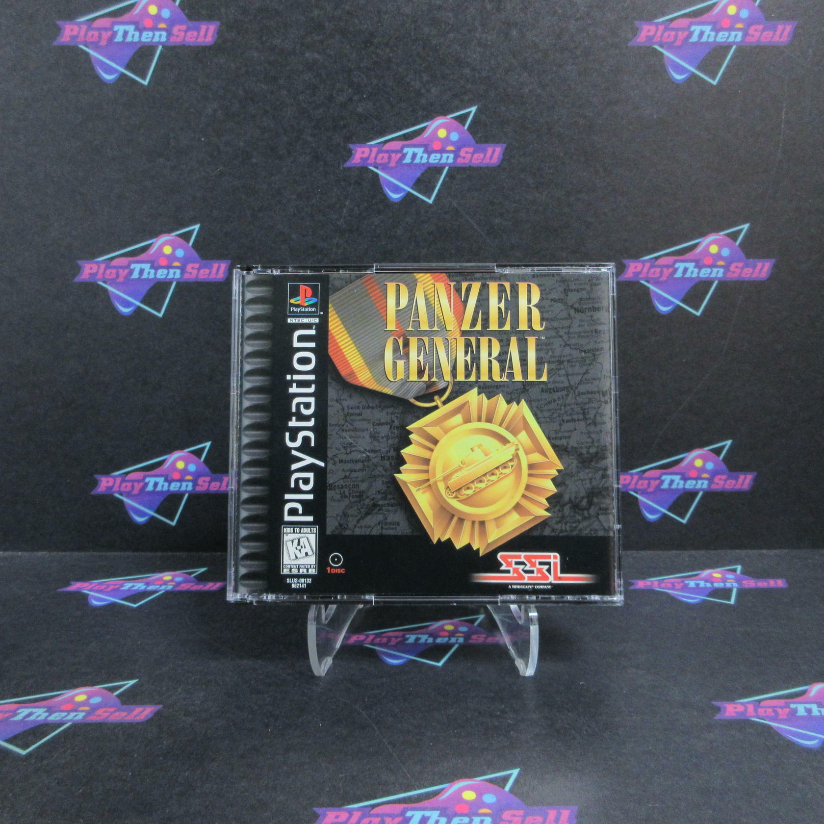 Panzer General PS1 PlayStation 1 Complete - Refurbished