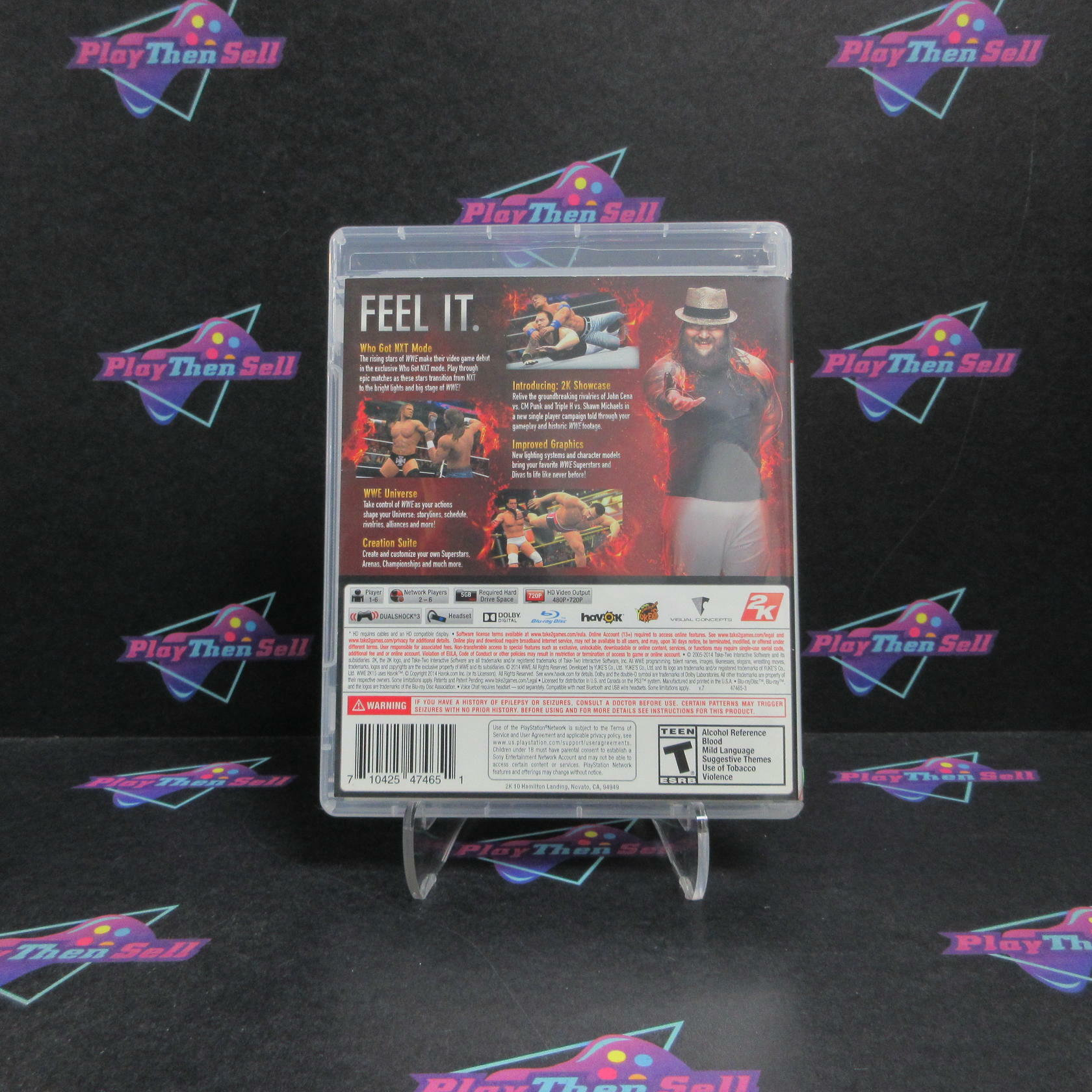 WWE 2K15 PS3 PlayStation 3 - Very Good