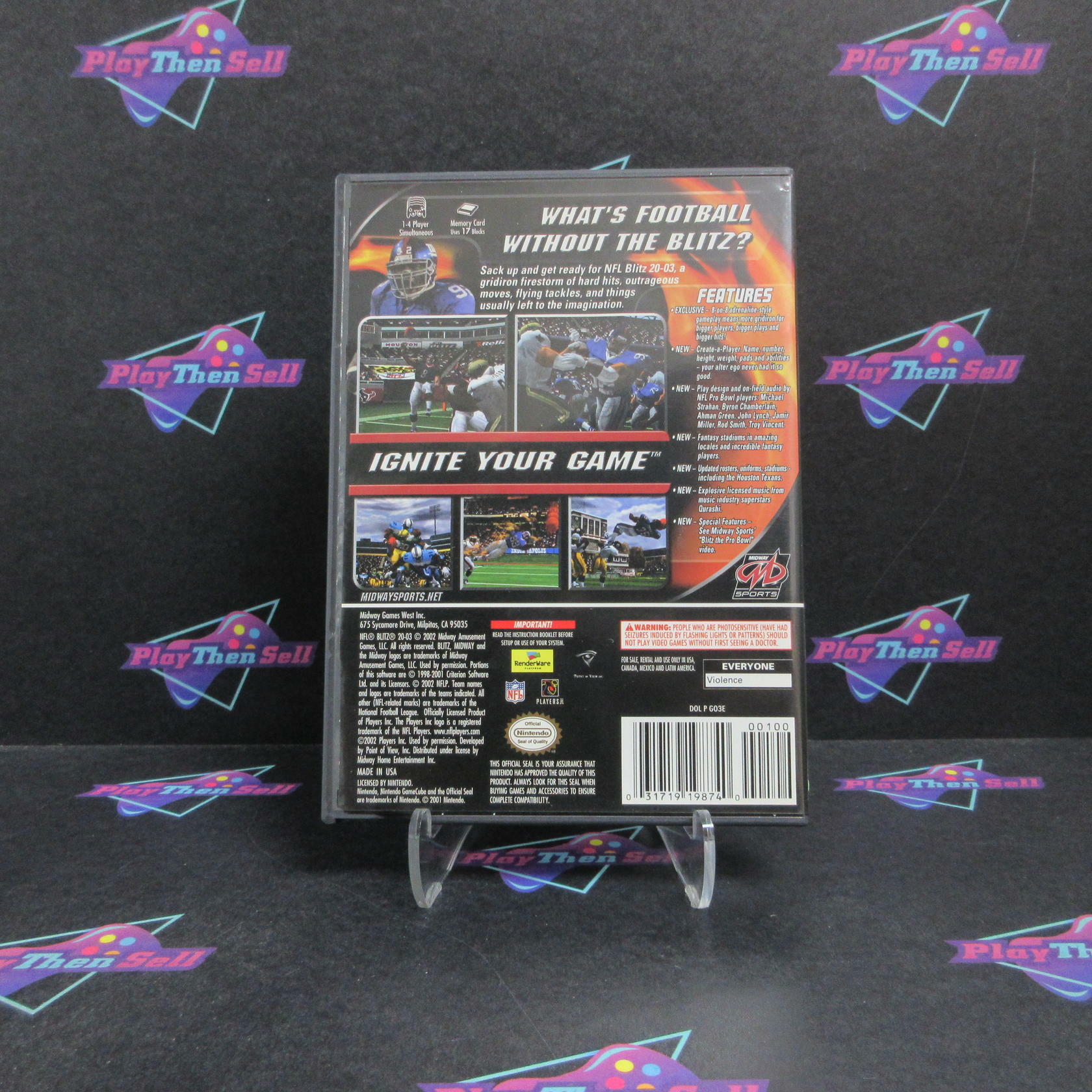 NFL Blitz 2003 Nintendo GameCube - Very Good