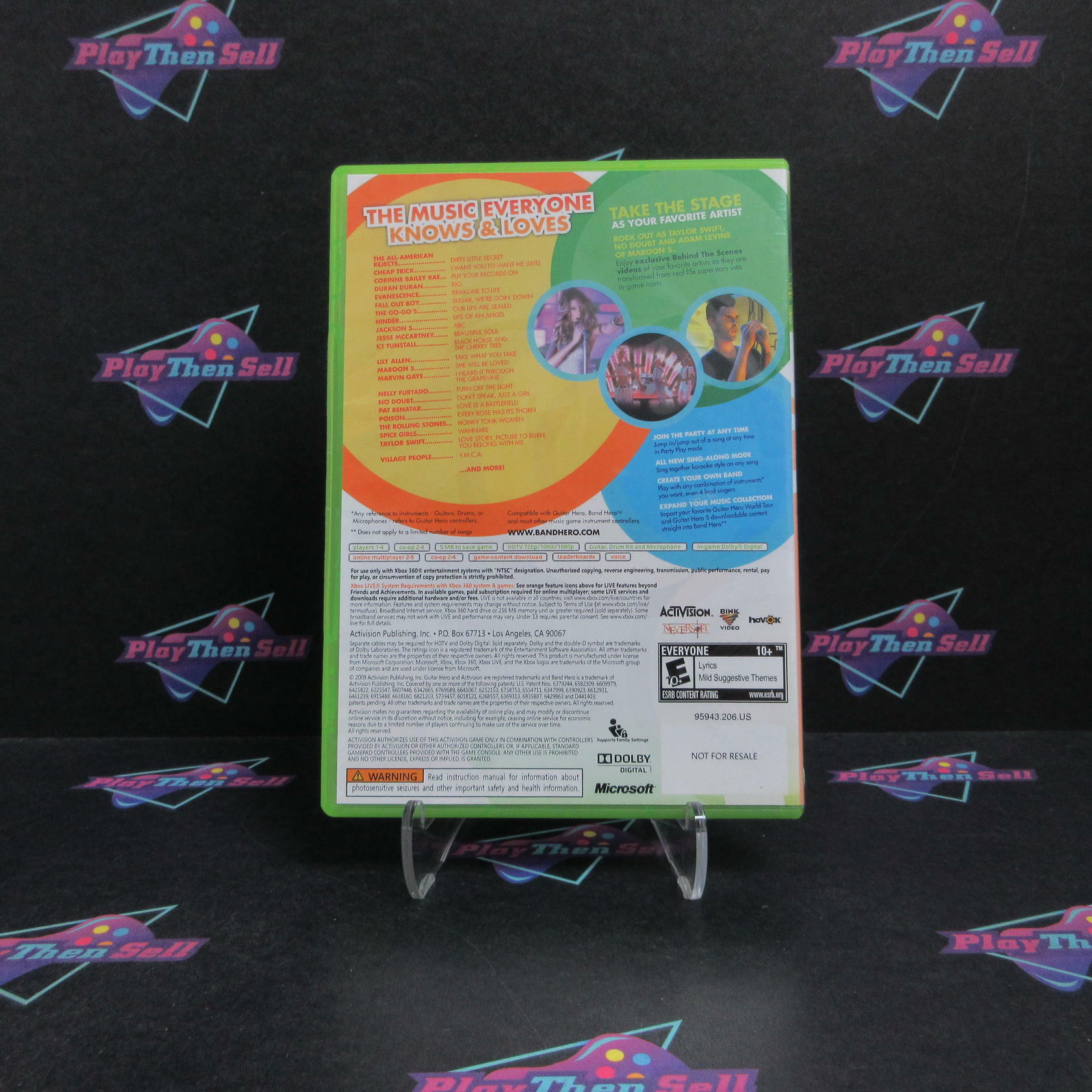 Band Hero Xbox 360 - Very Good