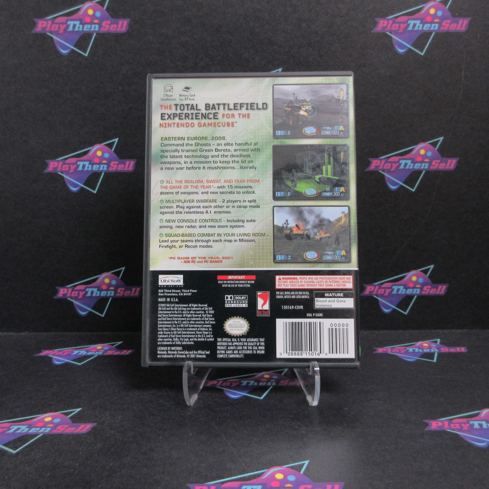 Tom Clancy's Ghost Recon Nintendo GameCube - Very Good