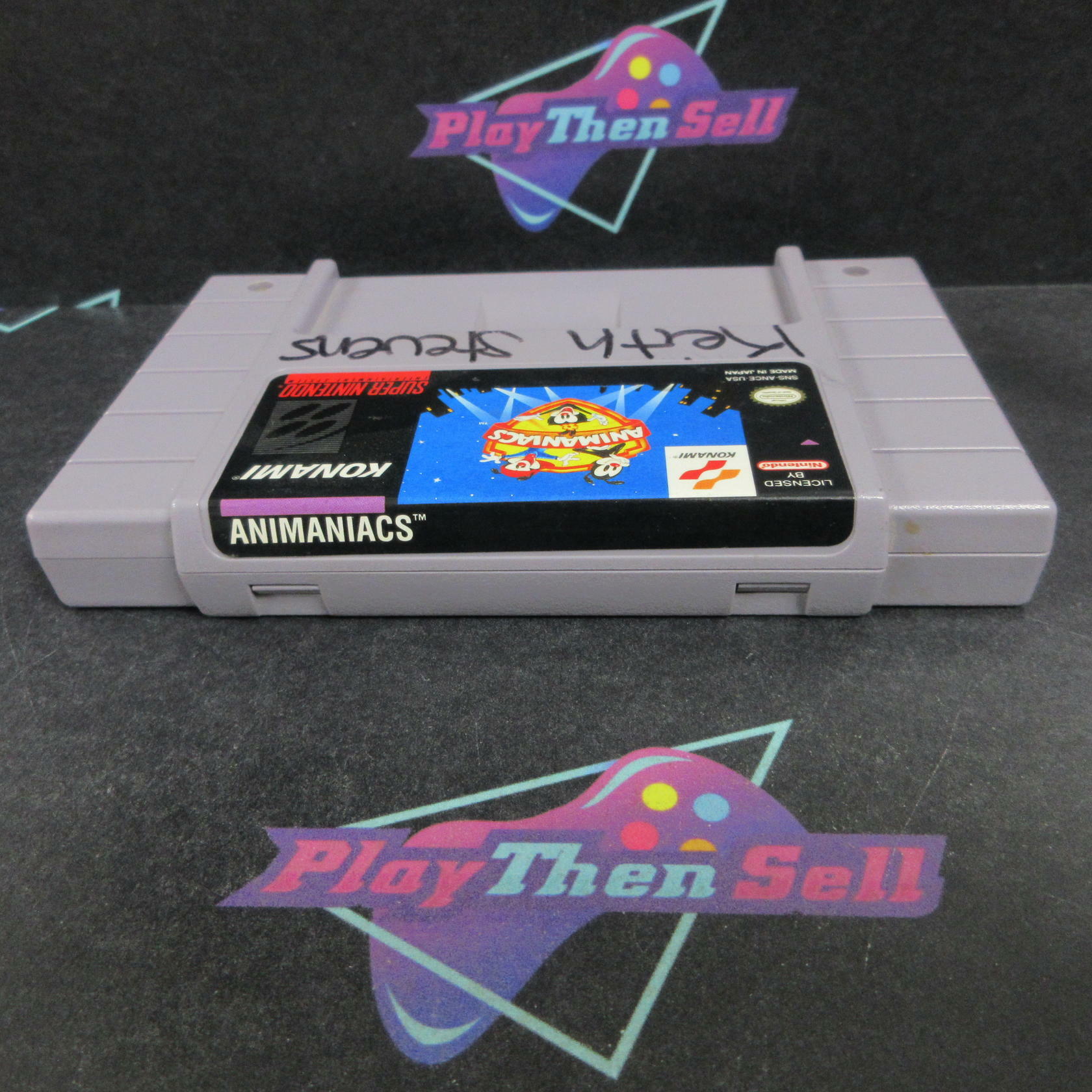 Animaniacs Super Nintendo SNES Cartridge / Tested - Very Good