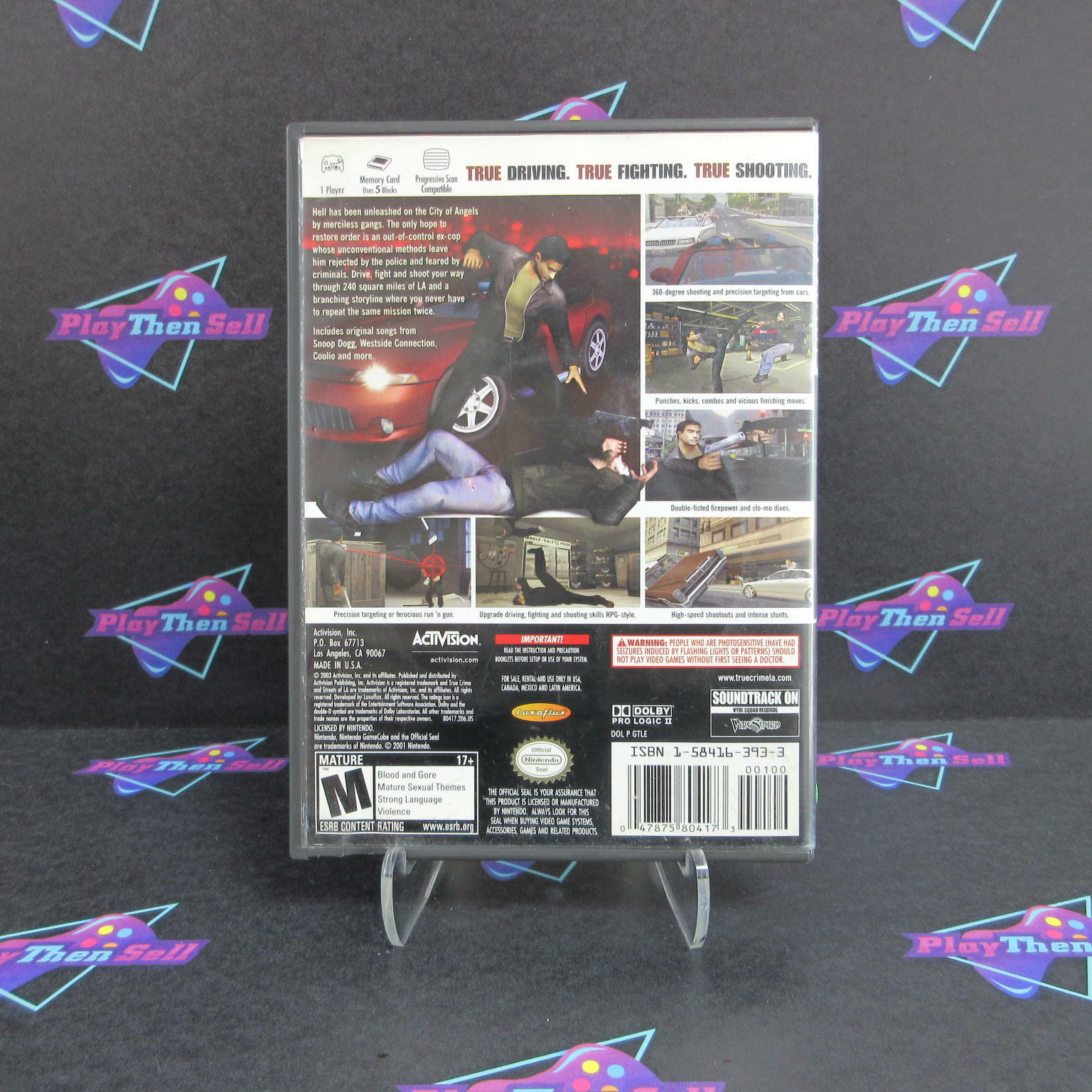 True Crime Streets of LA Nintendo GameCube - Very Good