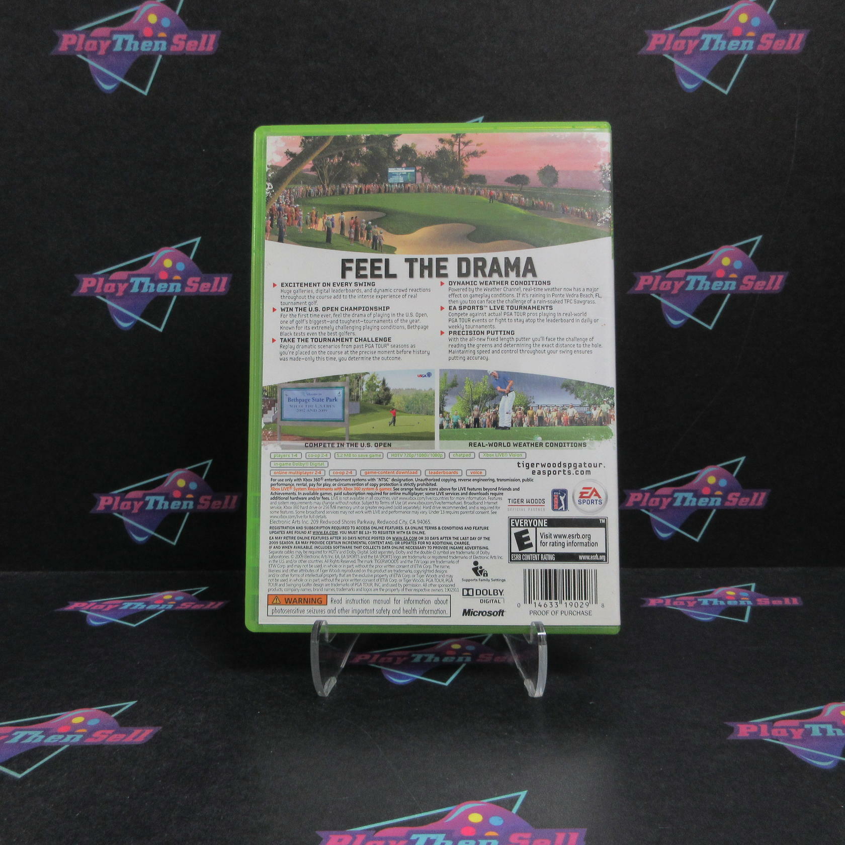 Tiger Woods PGA Tour 10 Xbox 360 - Very Good