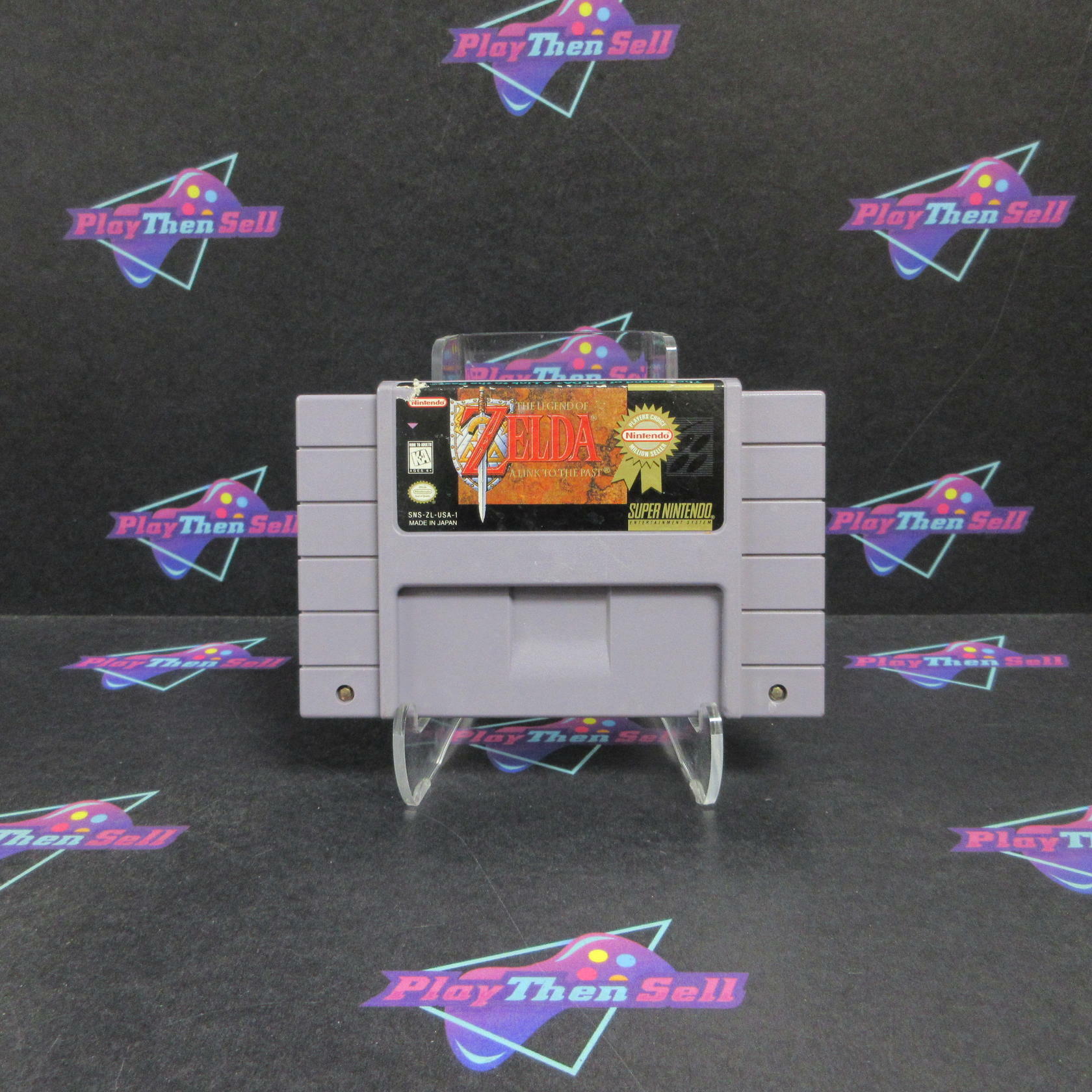 The Legend of Zelda A Link to the Past Nintendo SNES Players Choice - Very Good