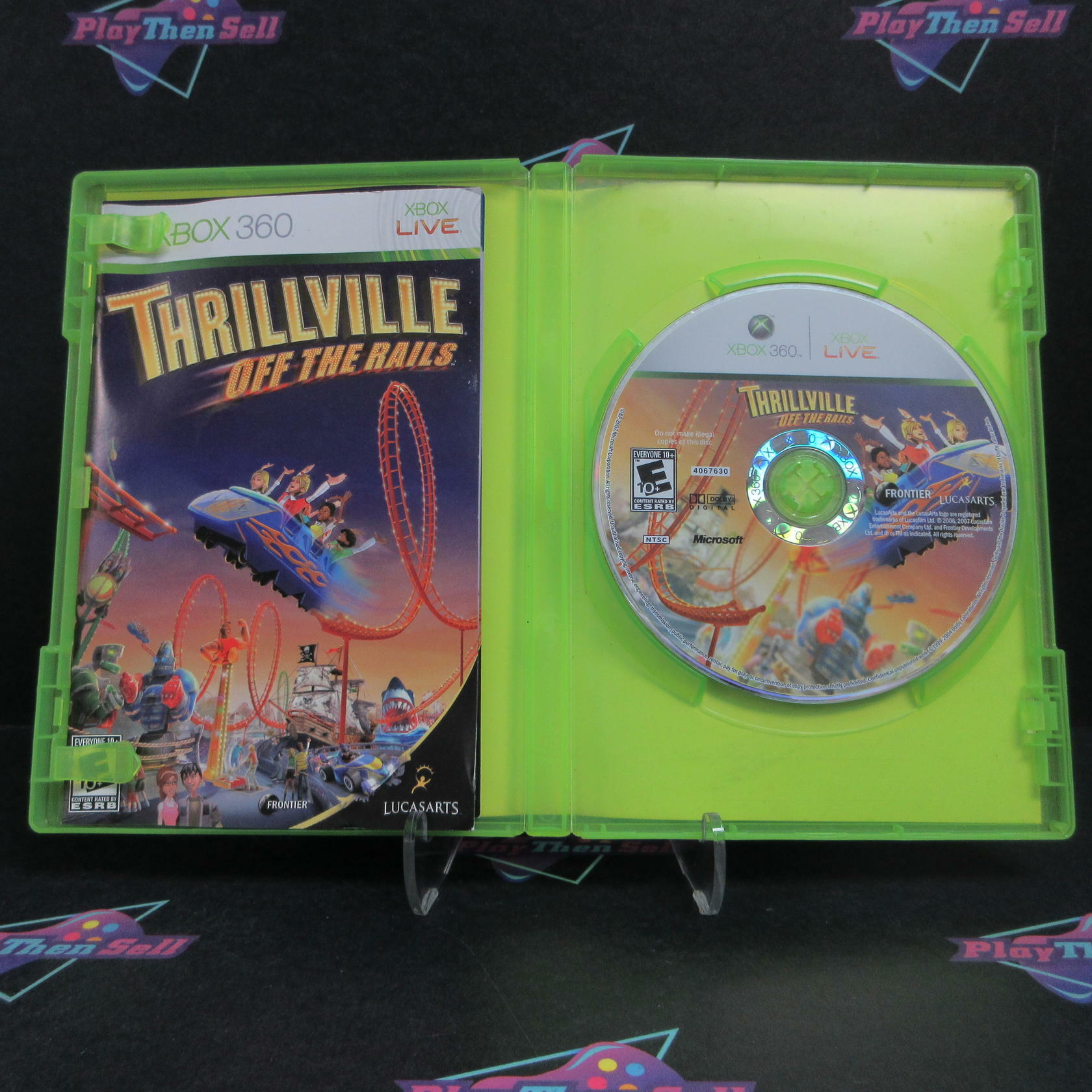 Thrillville Off the Rails Xbox 360 Complete - Very Good