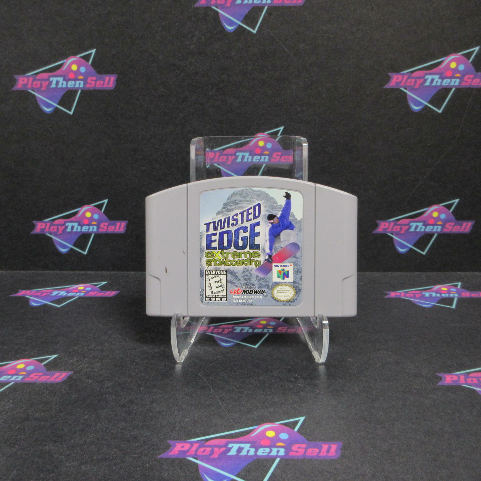 Twisted Edge Extreme Snowboarding N64 Nintendo 64 Cartridge/Tested - Very Good