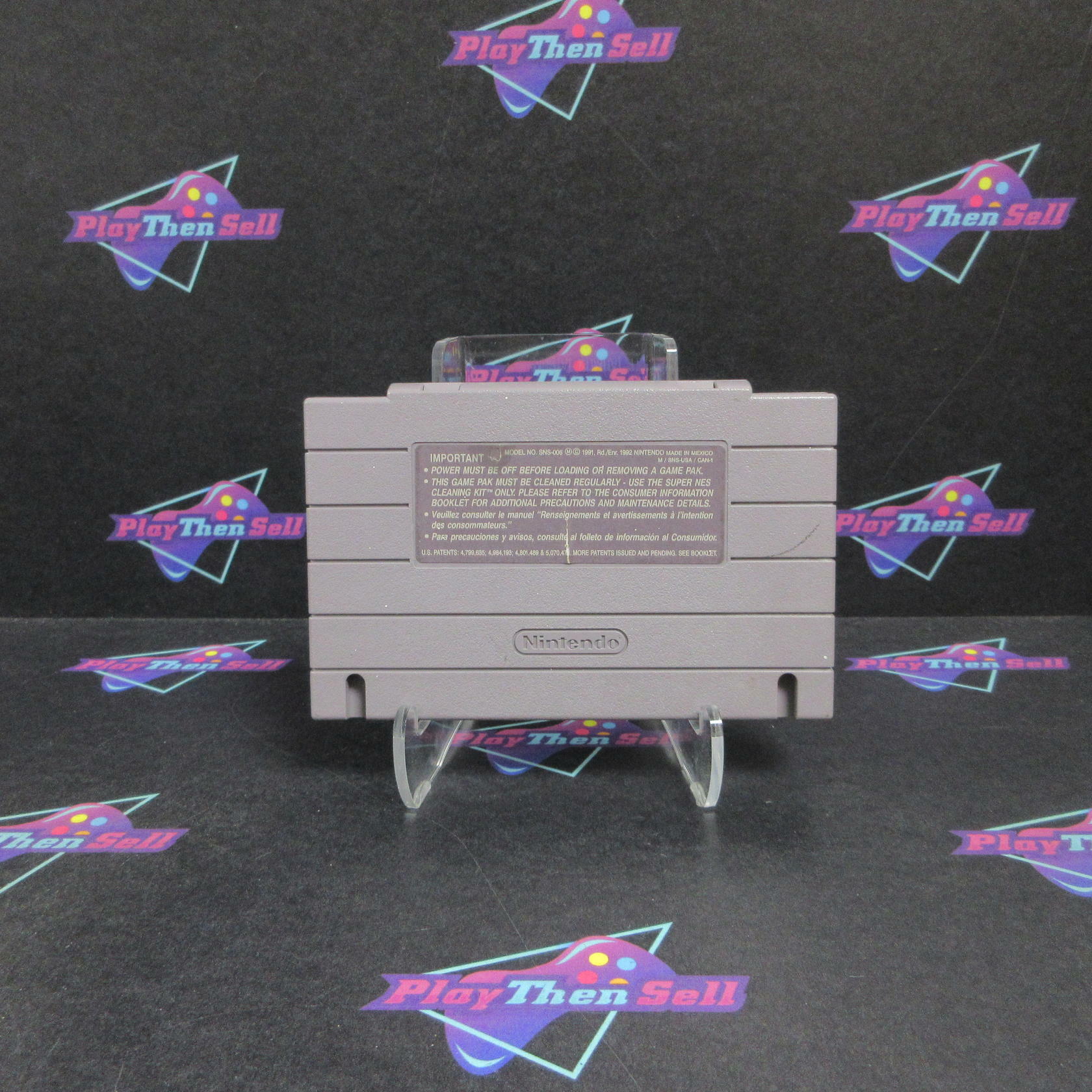 Mortal Kombat 3 Super Nintendo SNES Cartridge / Tested - Very Good