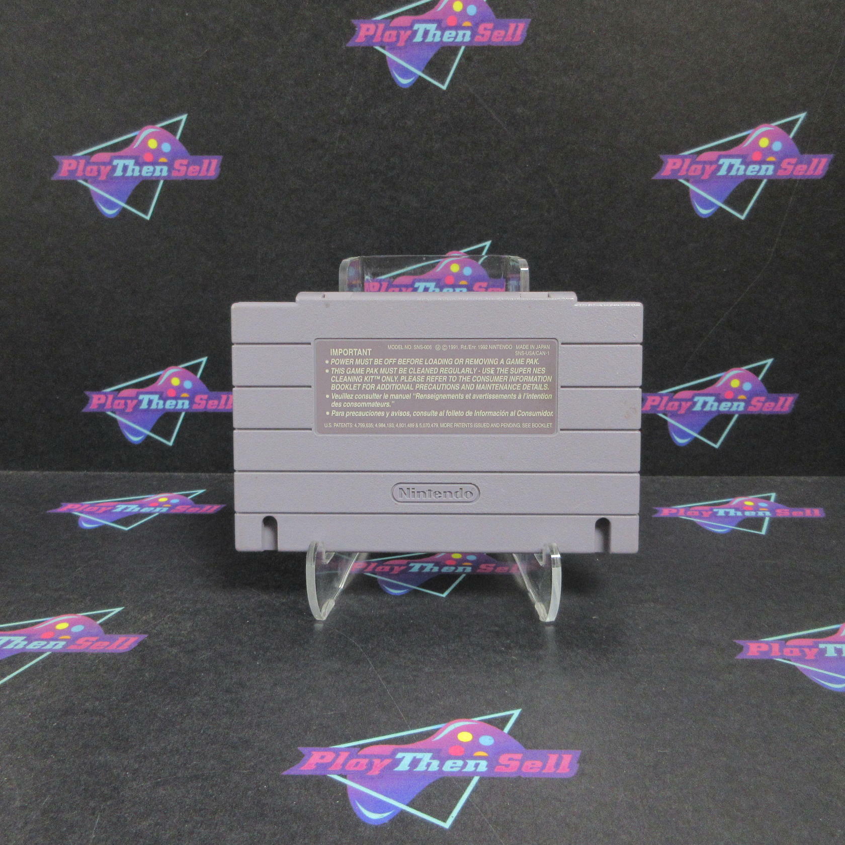 Animaniacs Super Nintendo SNES Cartridge / Tested - Very Good