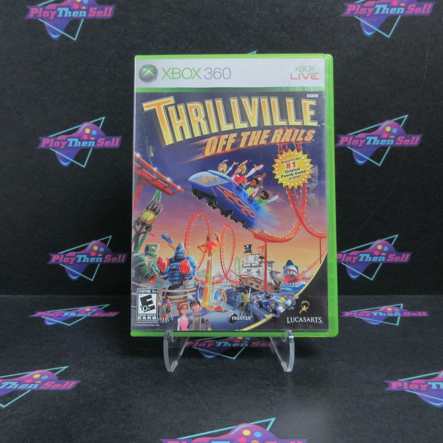 Thrillville Off the Rails Xbox 360 Complete - Very Good