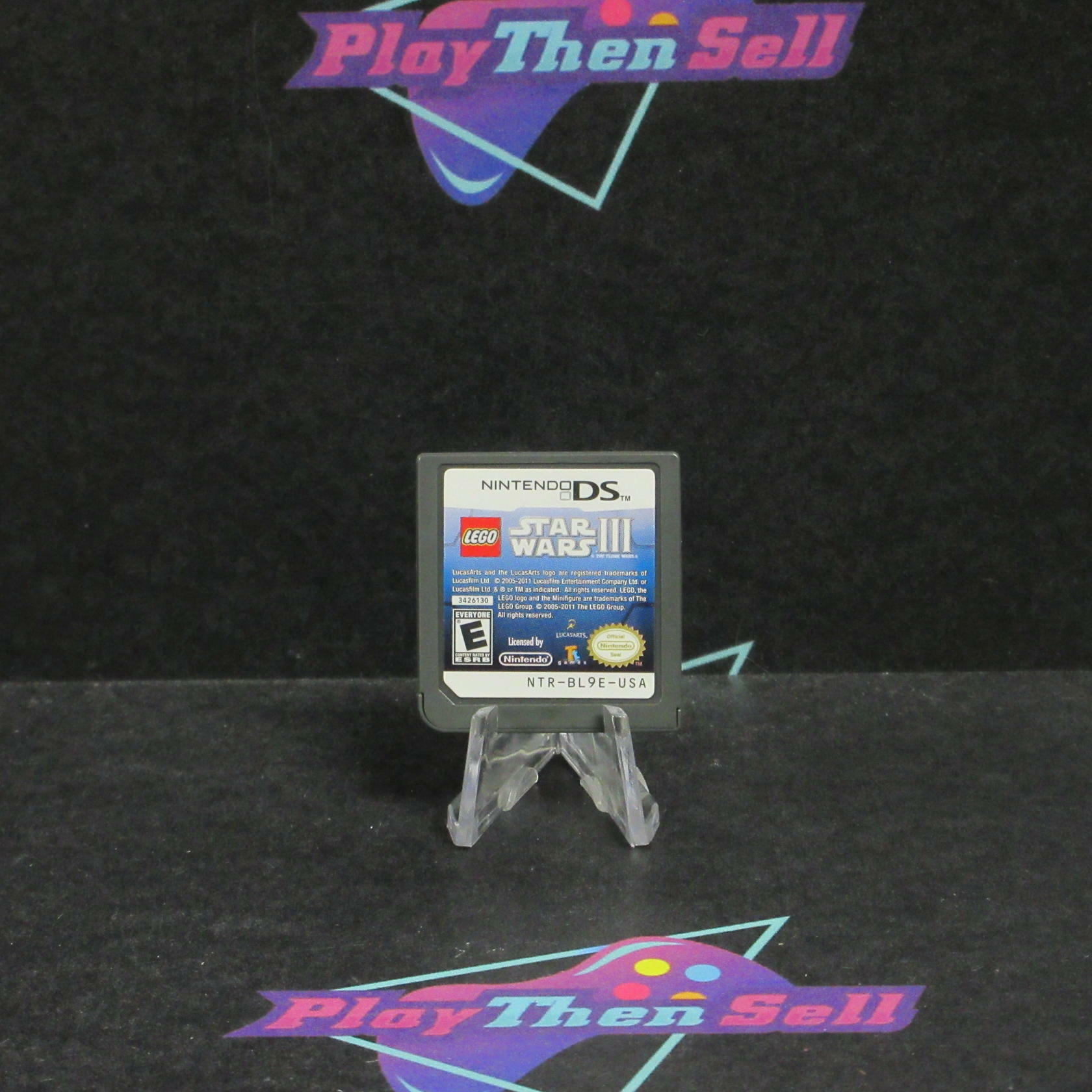 LEGO Star Wars III The Clone Wars Nintendo DS Cartridge / Tested - Very Good