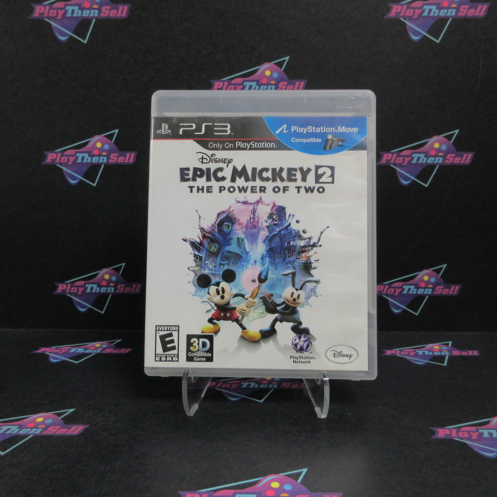 Disney Epic Mickey 2 The Power of Two PS3 PlayStation 3 Complete - Very Good
