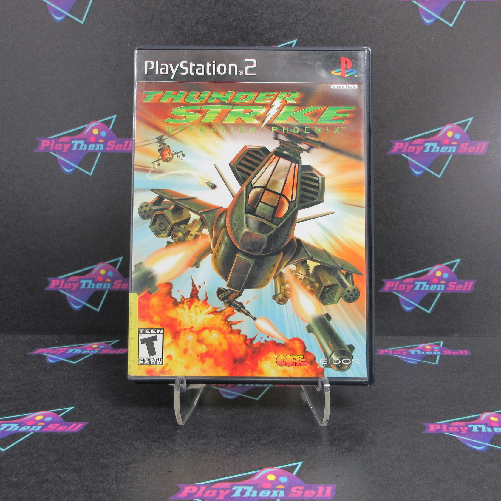 Thunderstrike Operation Phoenix PS2 PlayStation 2 + Reg Complete - Very Good