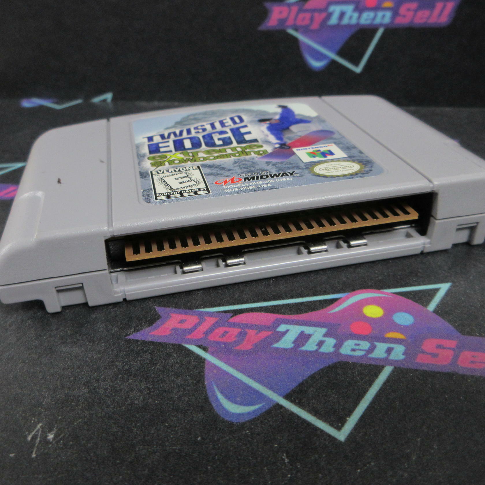 Twisted Edge Extreme Snowboarding N64 Nintendo 64 Cartridge/Tested - Very Good