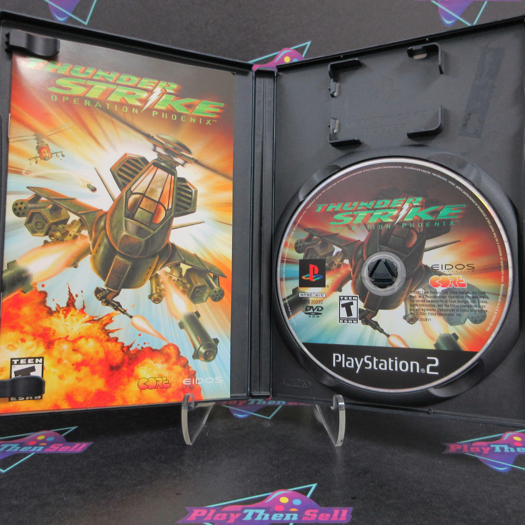 Thunderstrike Operation Phoenix PS2 PlayStation 2 + Reg Complete - Very Good