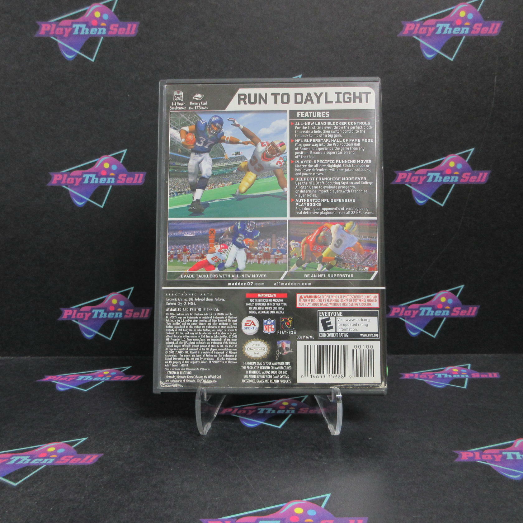 Madden NFL 07 Nintendo GameCube - Very Good
