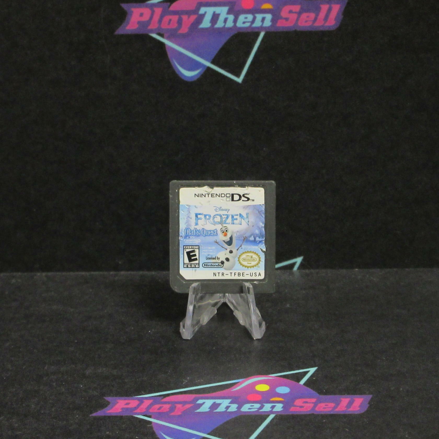 Frozen Olaf's Quest Nintendo DS Cartridge / Tested - Very Good