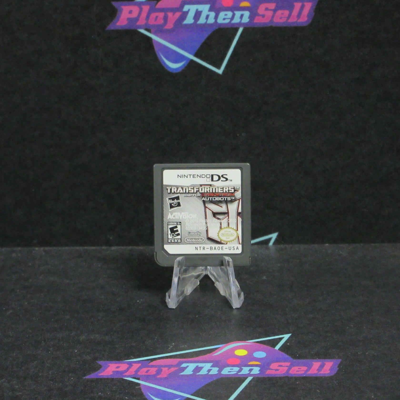 Transformers War for Cybertron Autobots Nintendo DS Cartridge/Tested - Very Good