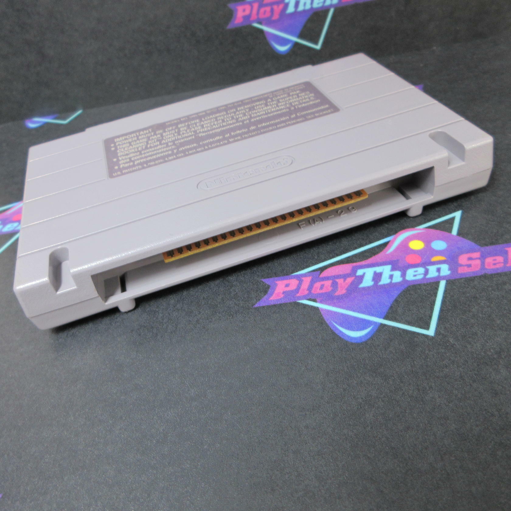 Zoop Super Nintendo SNES Cartridge / Tested - Very Good