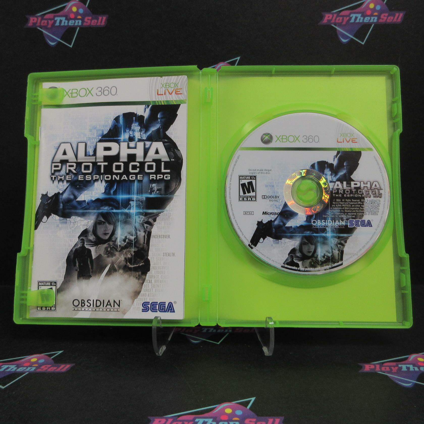 Alpha Protocol Best Buy Exclusive Xbox 360 Complete - Excellent