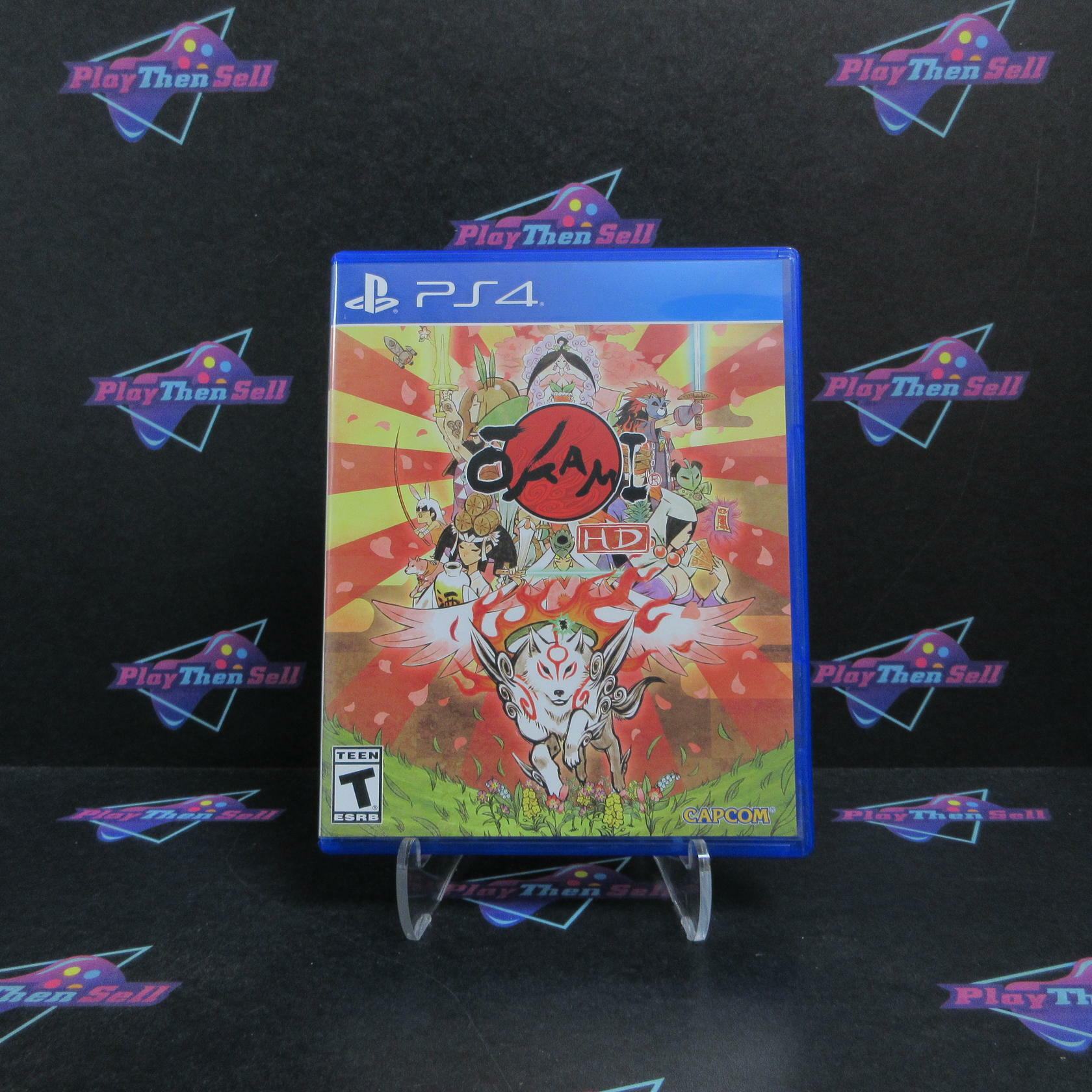 Okami HD PS4 PlayStation 4 Complete - Refurbished