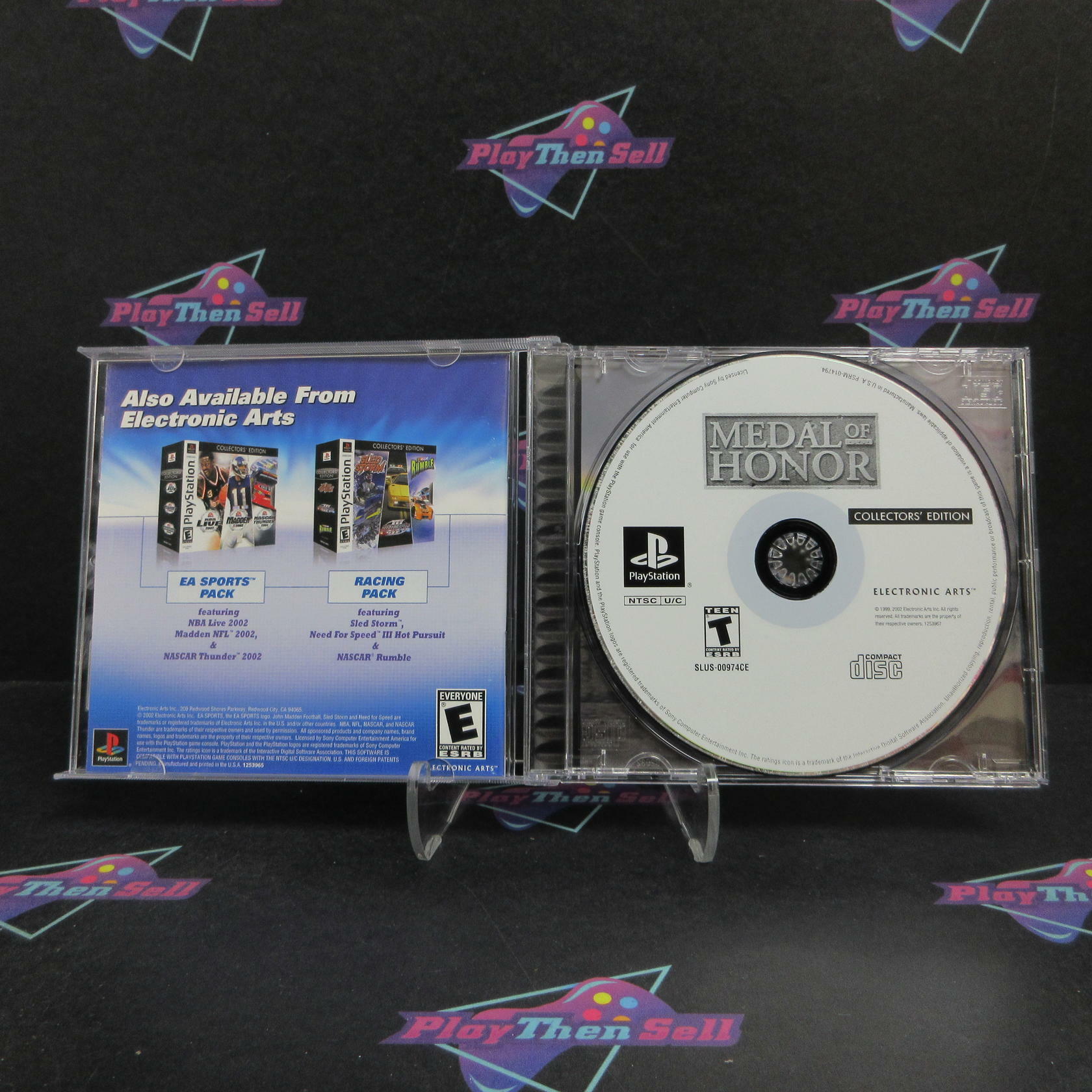 Medal Of Honor Collector's Edition PS1 PlayStation 1 + Reg Complete - Refurbished