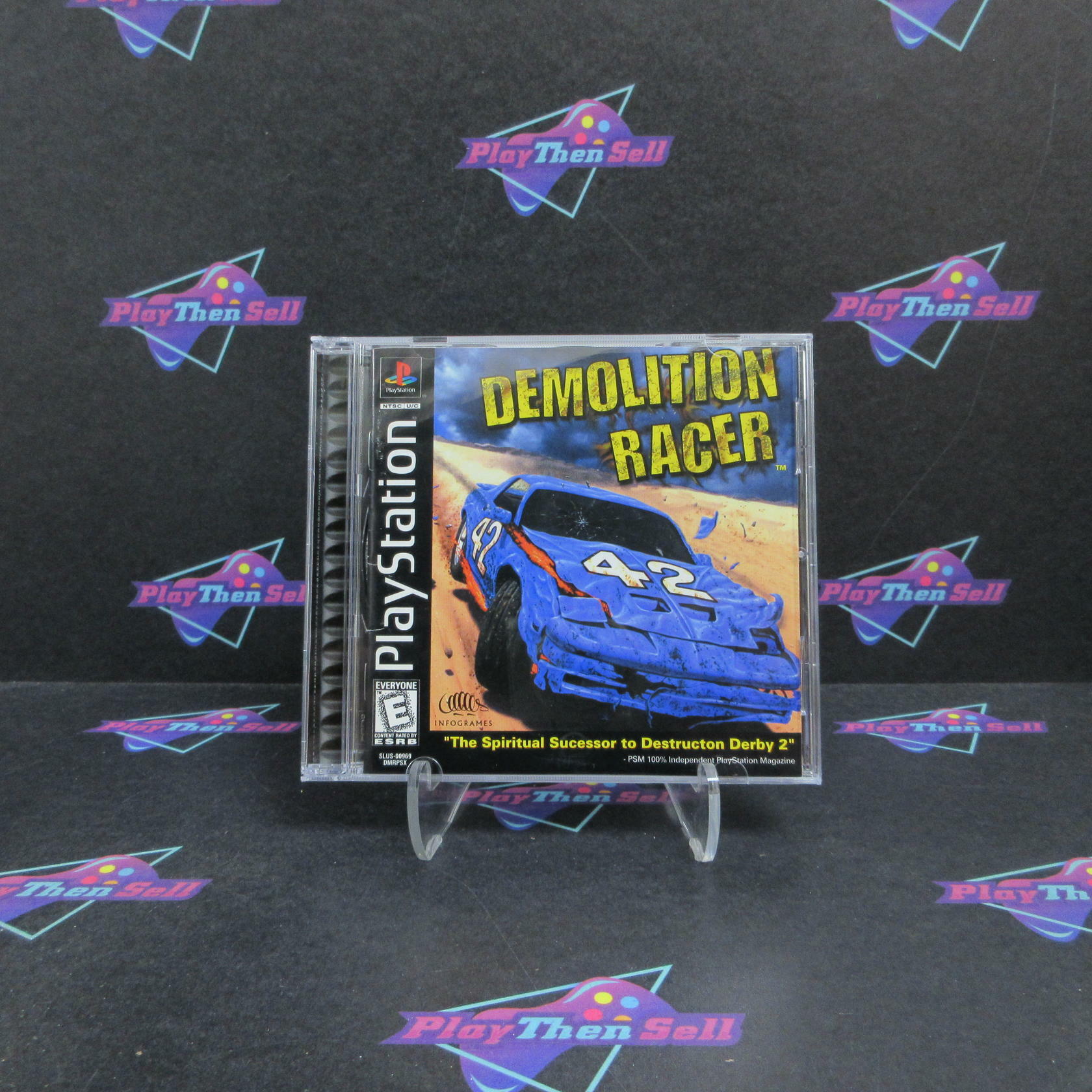 Demolition Racer PS1 PlayStation 1 Complete - Refurbished