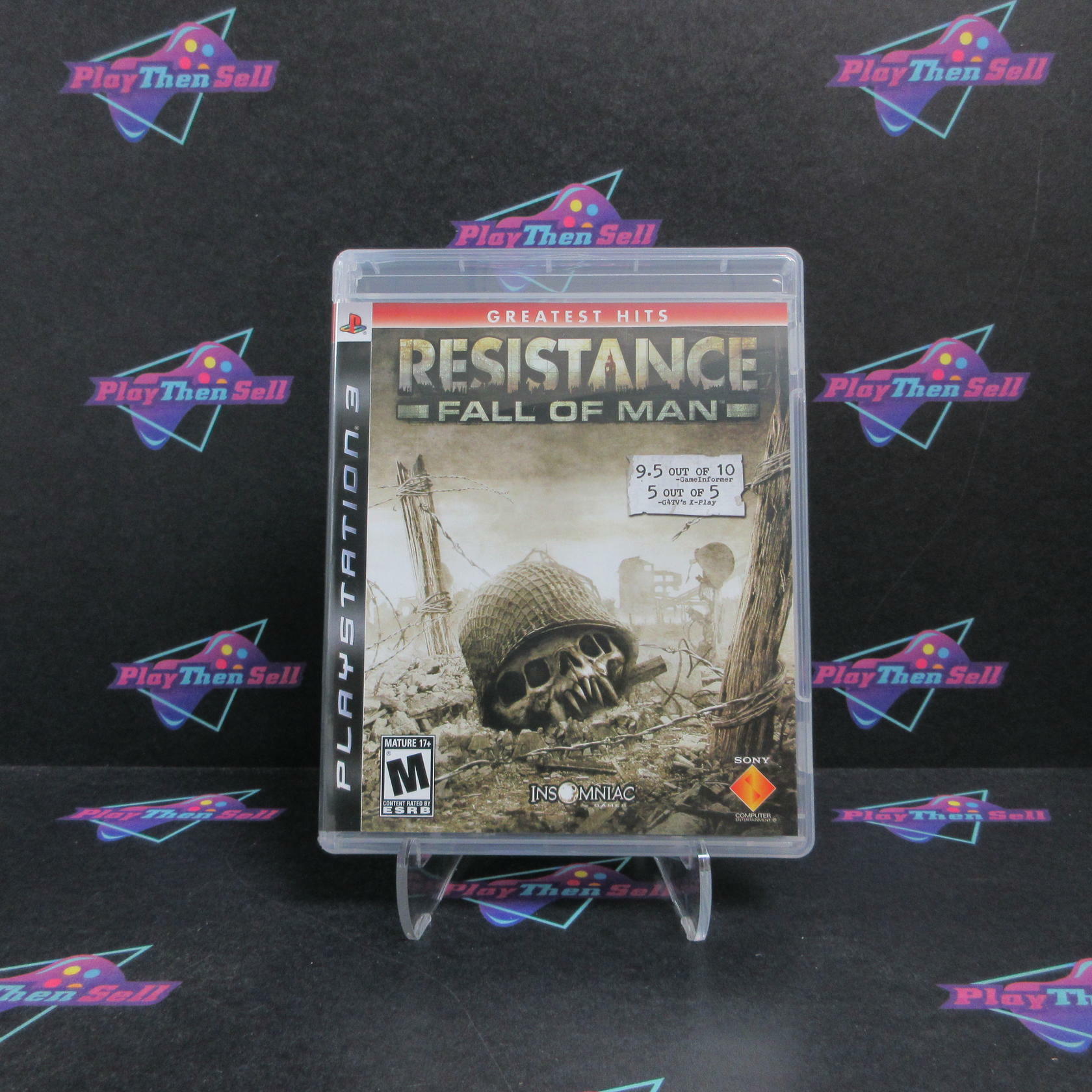 Resistance Fall of Man PS3 PlayStation 3 GH Complete - Refurbished