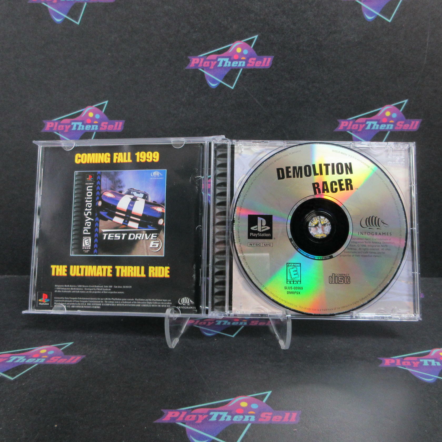 Demolition Racer PS1 PlayStation 1 Complete - Refurbished