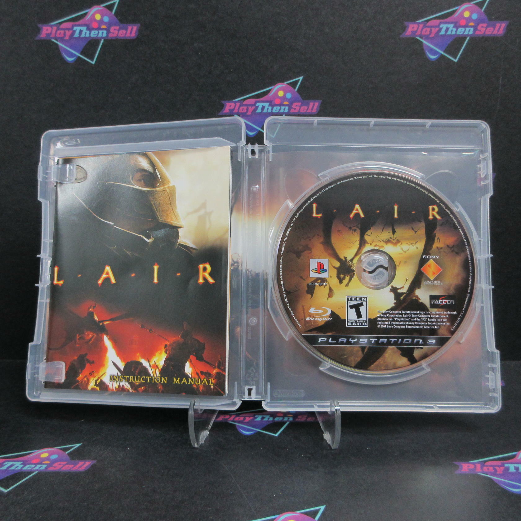 Lair PS3 PlayStation 3 + Reg Card Complete - Refurbished