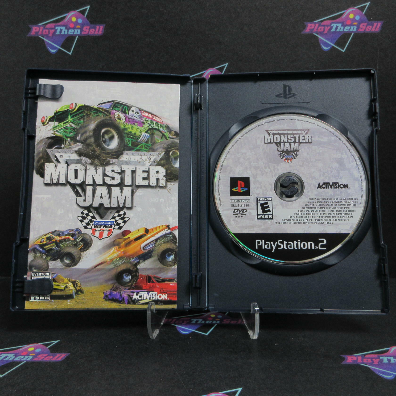 Monster Jam PS2 PlayStation 2 Complete - Refurbished