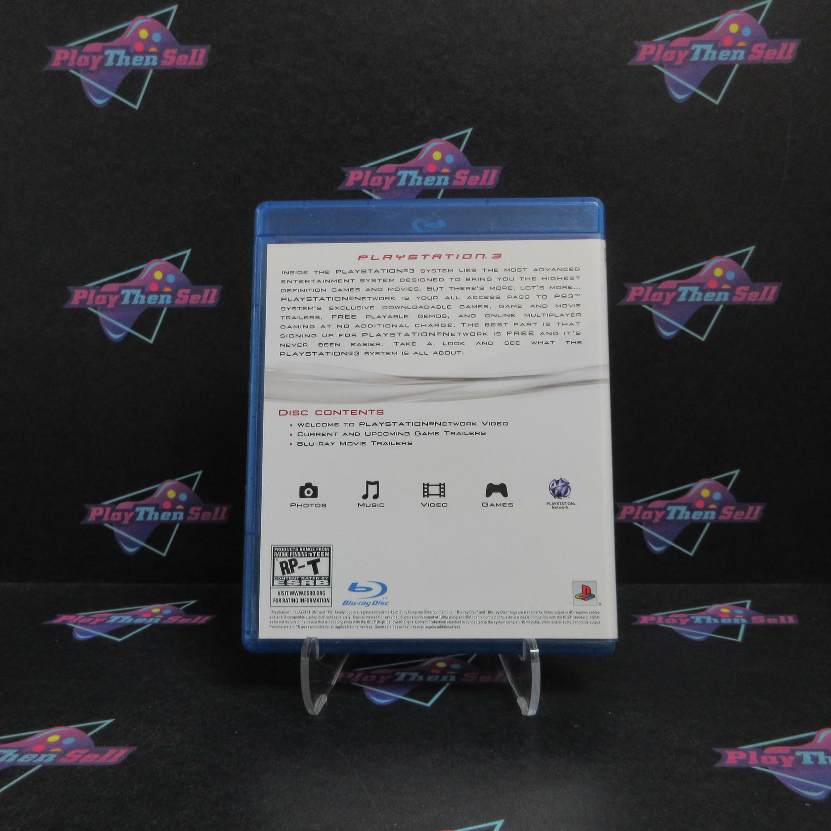Welcome to PlayStation 3 PS3 & PlayStation Network Blu-ray Complete - Refurbished