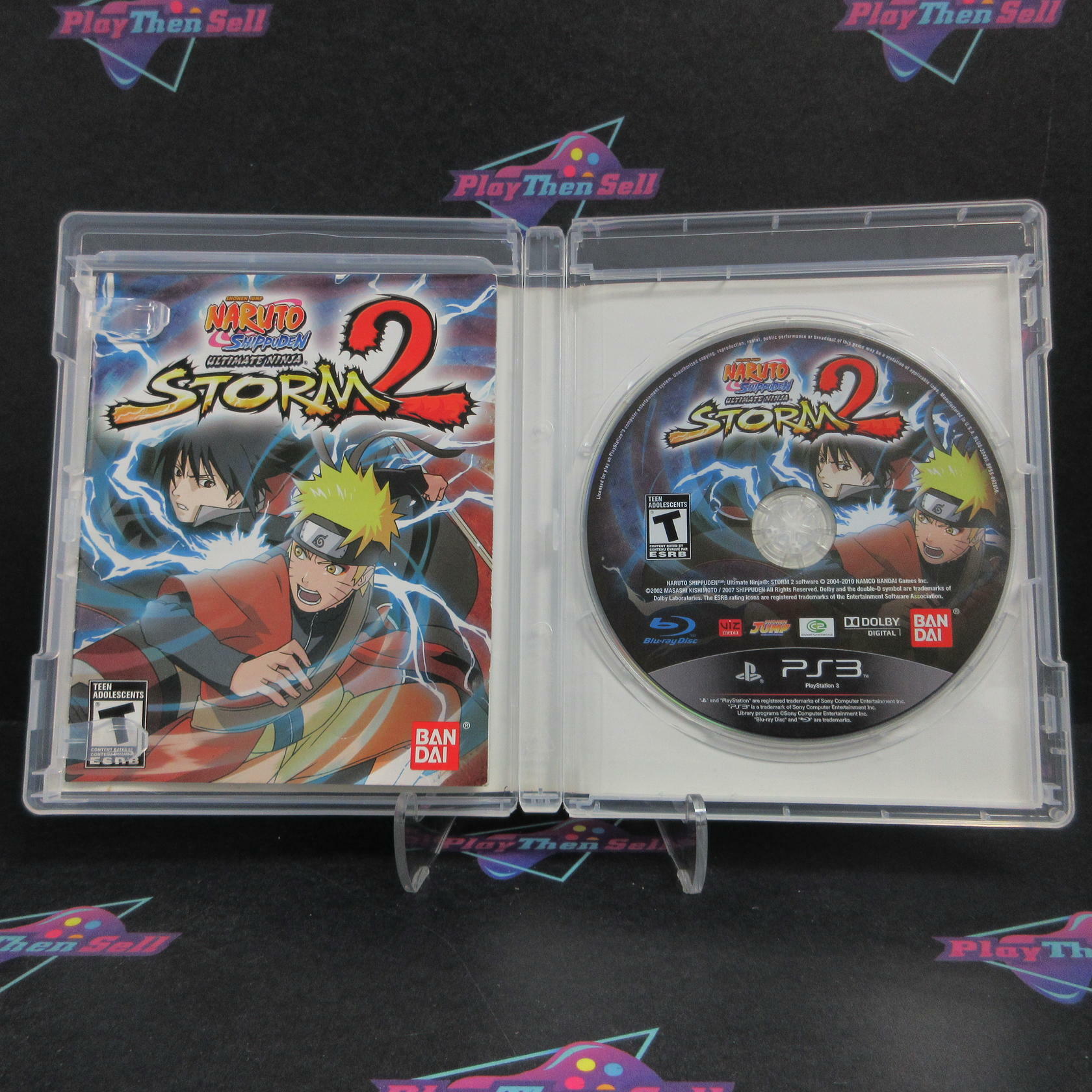 Naruto Shippuden Ultimate Ninja Storm 2 PS3 PlayStation 3 Complete - Refurbished