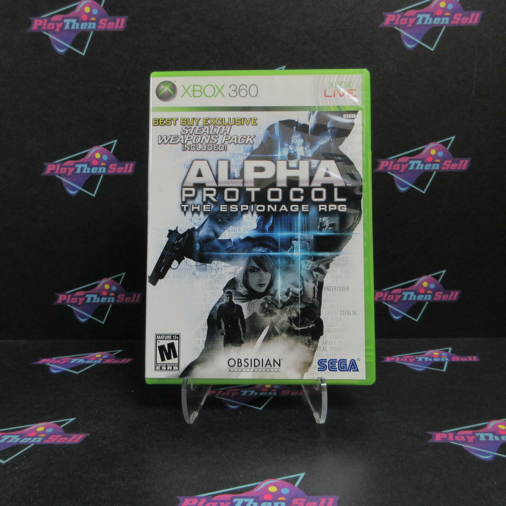 Alpha Protocol Best Buy Exclusive Xbox 360 Complete - Excellent