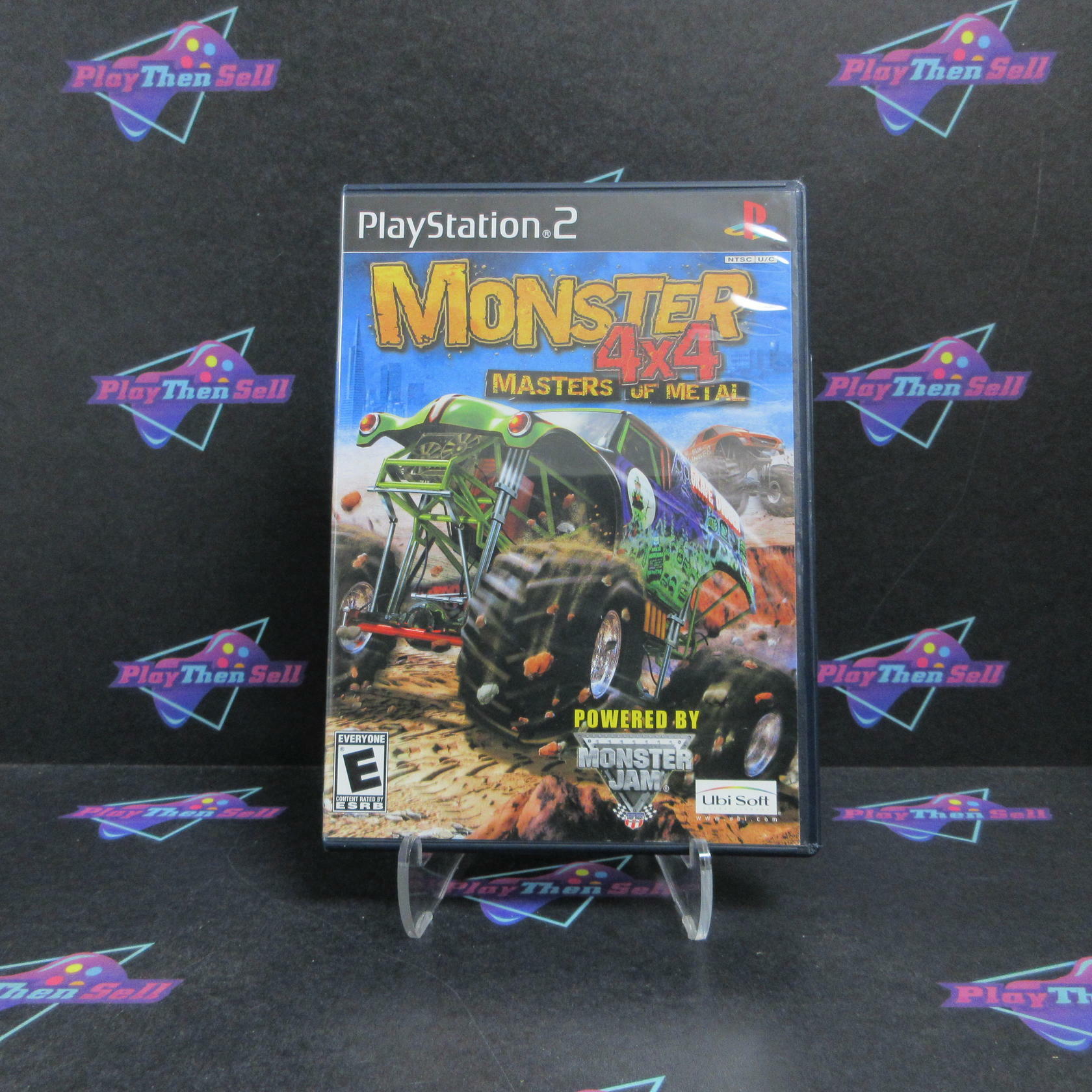 Monster 4X4 Masters of Metal PS2 PlayStation 2 + Reg Card Complete - Refurbished