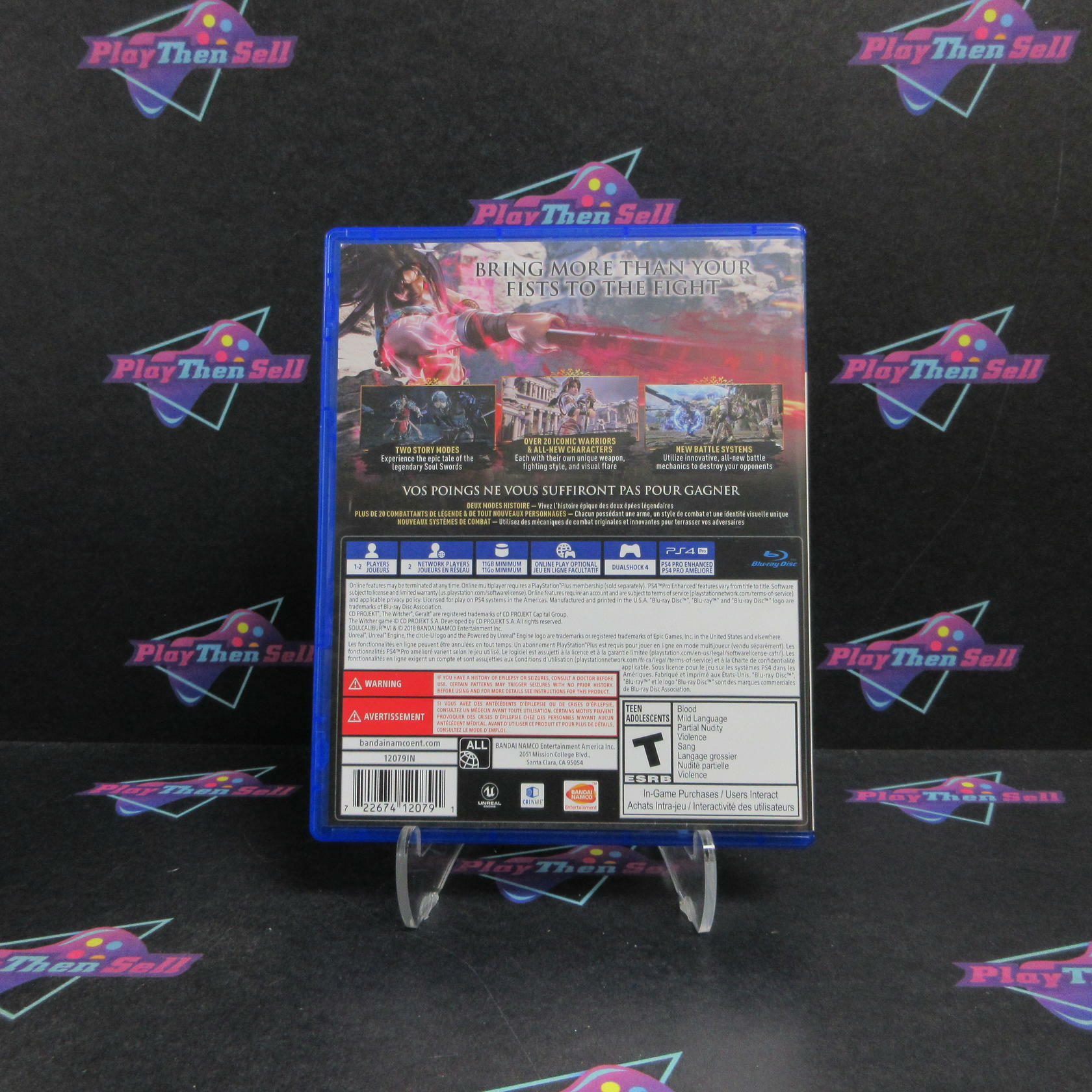 SoulCalibur VI PS4 PlayStation 4 Complete - Refurbished