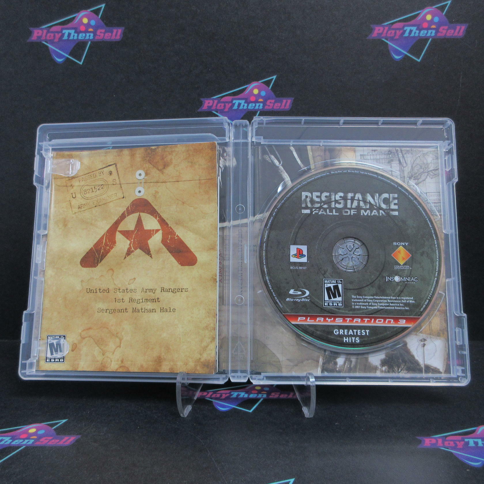 Resistance Fall of Man PS3 PlayStation 3 GH Complete - Refurbished