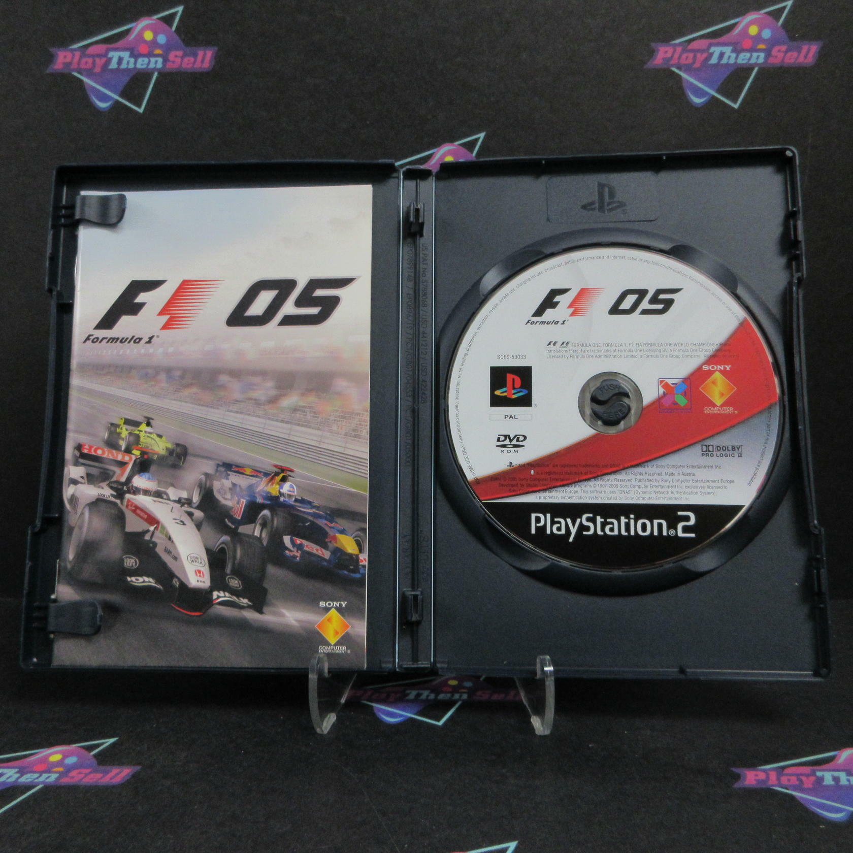 Formula 1 05 PS2 PlayStation 2 PAL Region Locked Complete - Refurbished