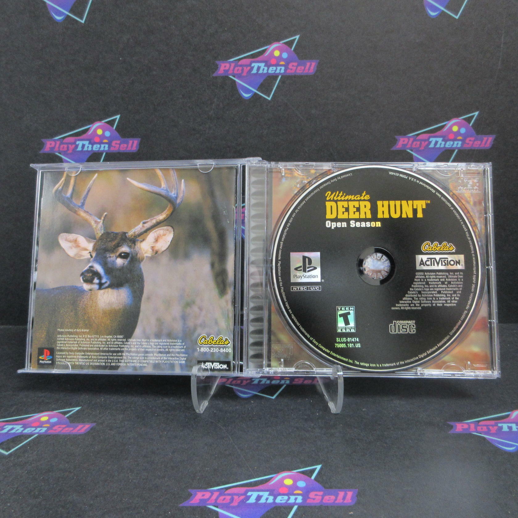Cabela's Ultimate Deer Hunt PS1 PlayStation 1 Complete - Refurbished