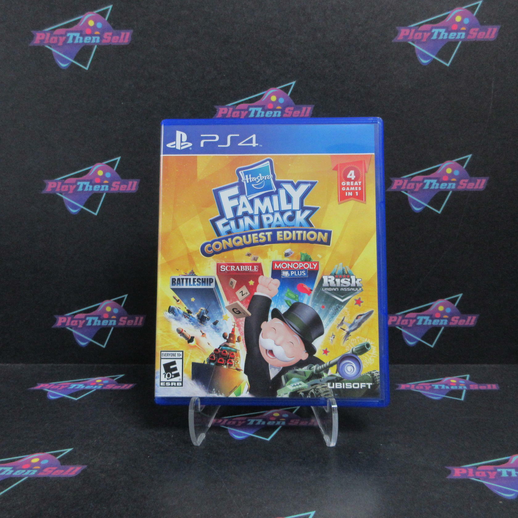 Hasbro Family Fun Pack Conquest Edition PS4 PlayStation 4 Complete - Refurbished