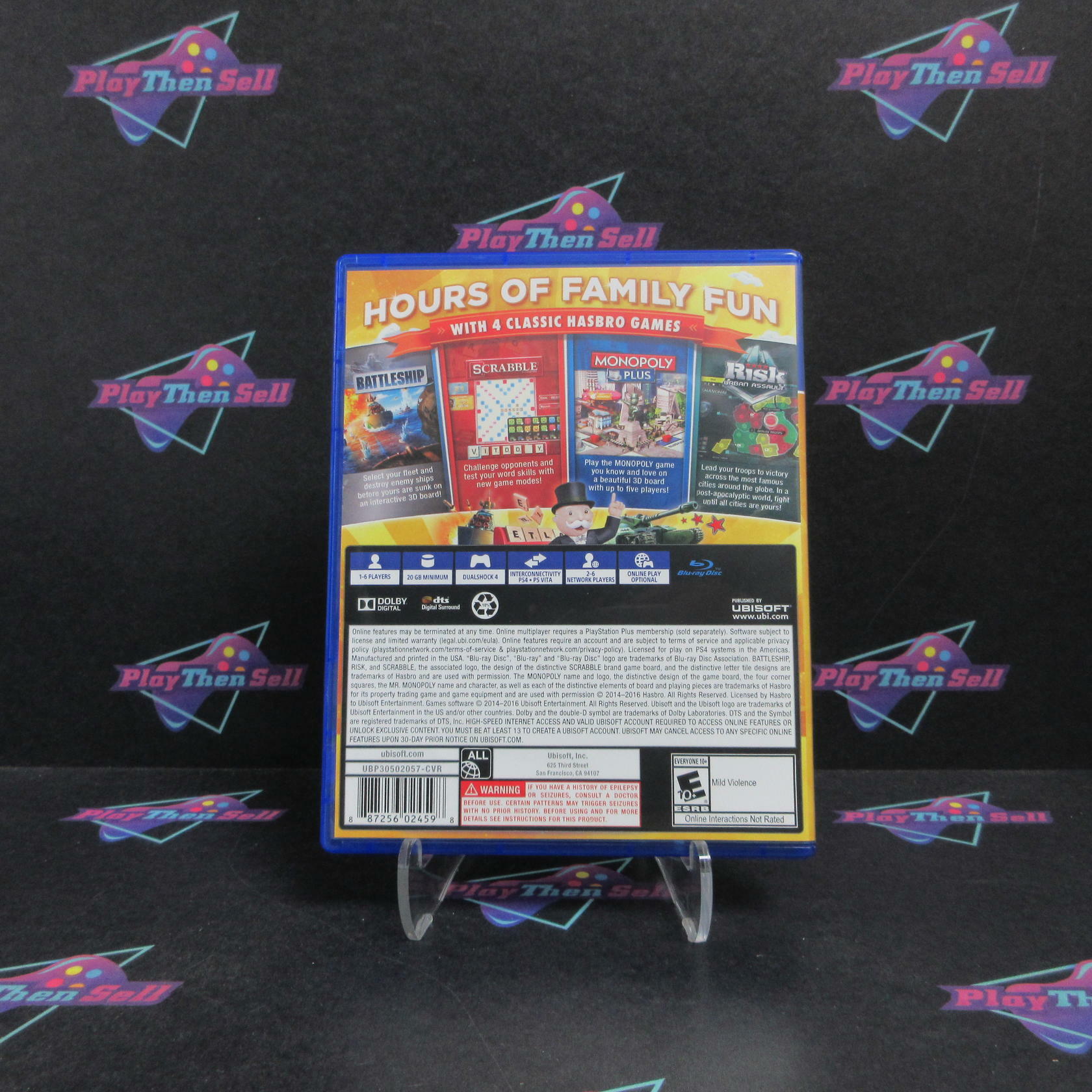 Hasbro Family Fun Pack Conquest Edition PS4 PlayStation 4 Complete - Refurbished