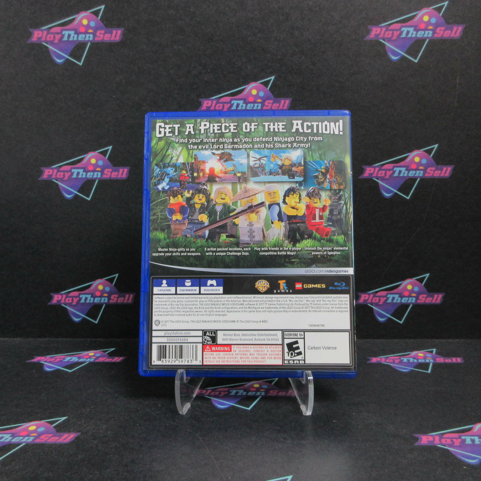 The Lego Ninjago Movie Videogame PS4 PlayStation 4 Complete - Refurbished