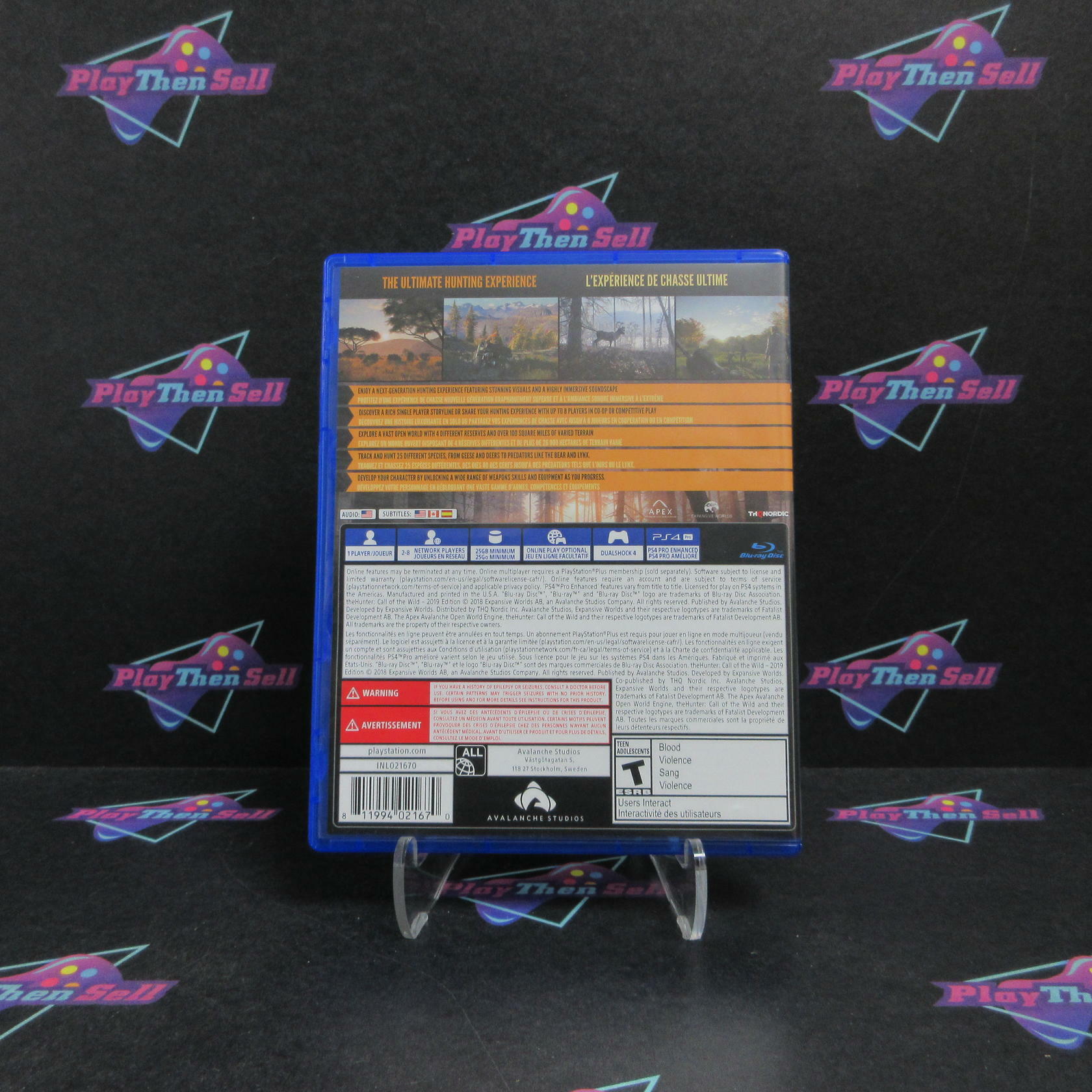 theHunter Call of the Wild 2019 Edition PS4 PlayStation 4 Complete - Refurbished